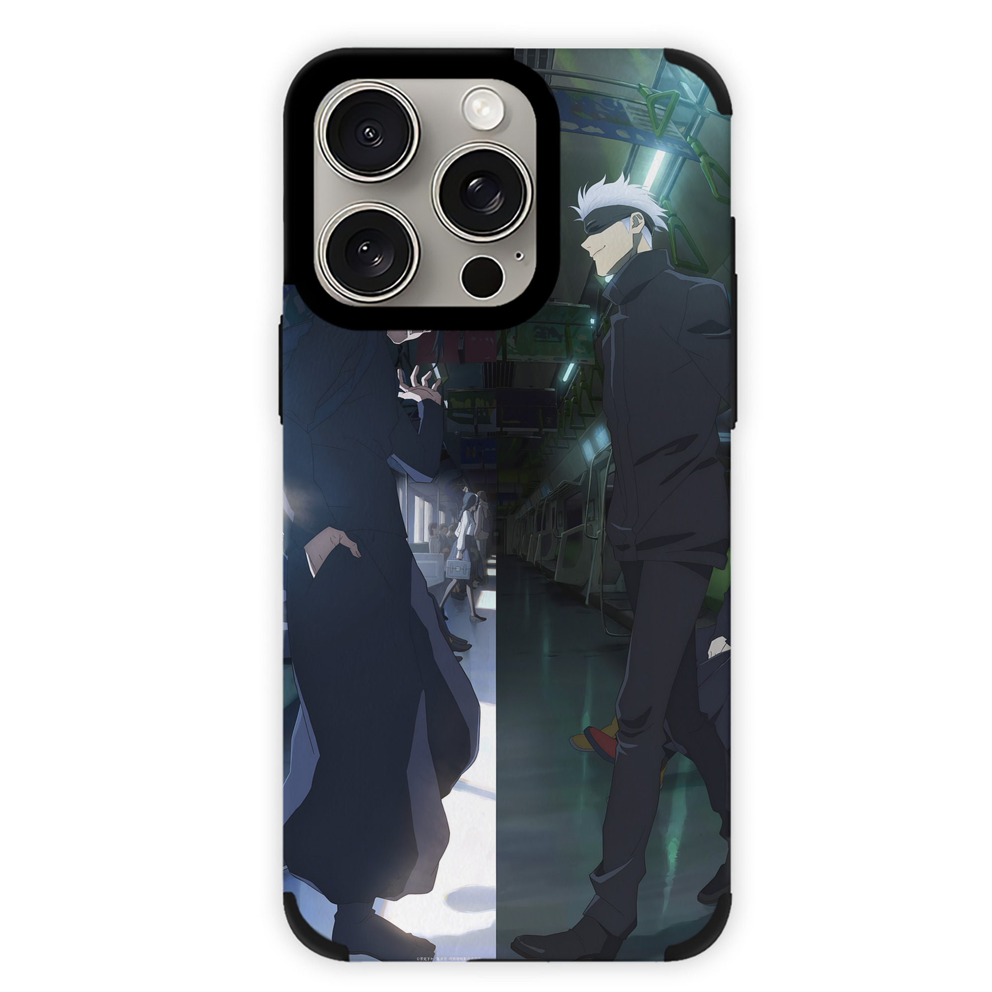 （画像用） 呪術廻戦 Jujutsu Kaisen 【iPhone15ProMax対応】 PUレザー スマホケース 耐衝撃＆黄変防止