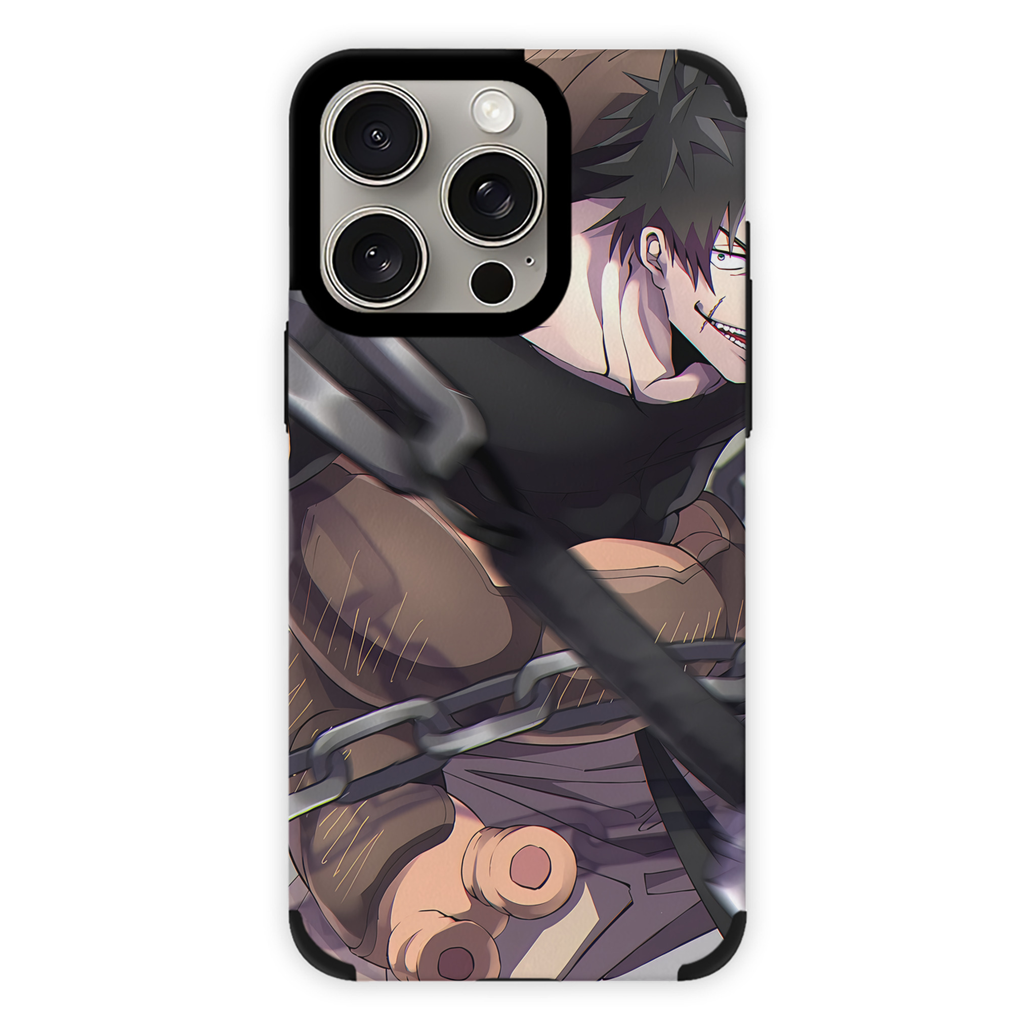 （画像用） 呪術廻戦 Jujutsu Kaisen 【iPhone15ProMax対応】 PUレザー スマホケース 耐衝撃＆黄変防止