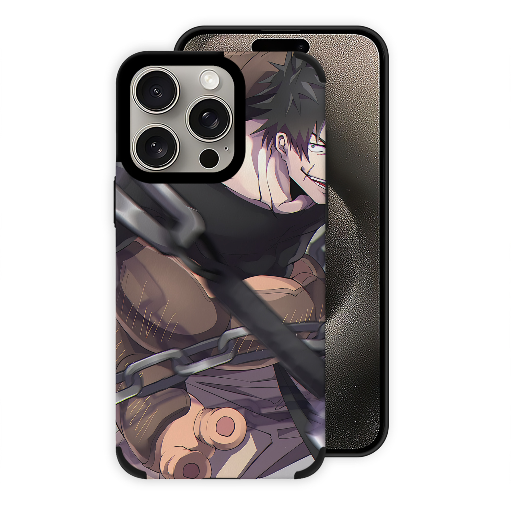 （画像用） 呪術廻戦 Jujutsu Kaisen 【iPhone15ProMax対応】 PUレザー スマホケース 耐衝撃＆黄変防止