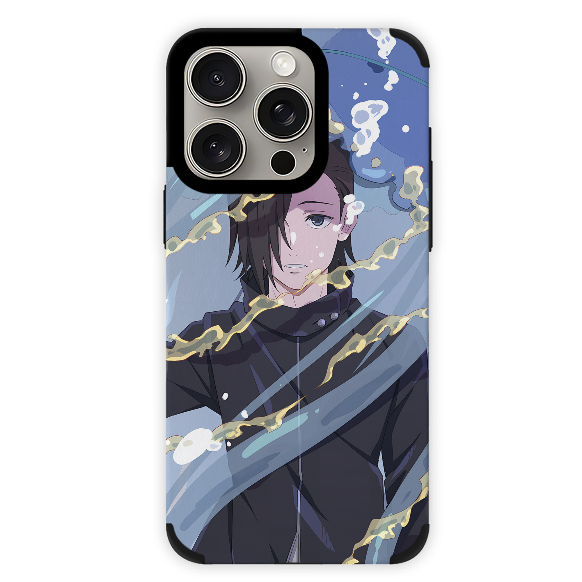 （画像用） 呪術廻戦 Jujutsu Kaisen 【iPhone15ProMax対応】 PUレザー スマホケース 耐衝撃＆黄変防止