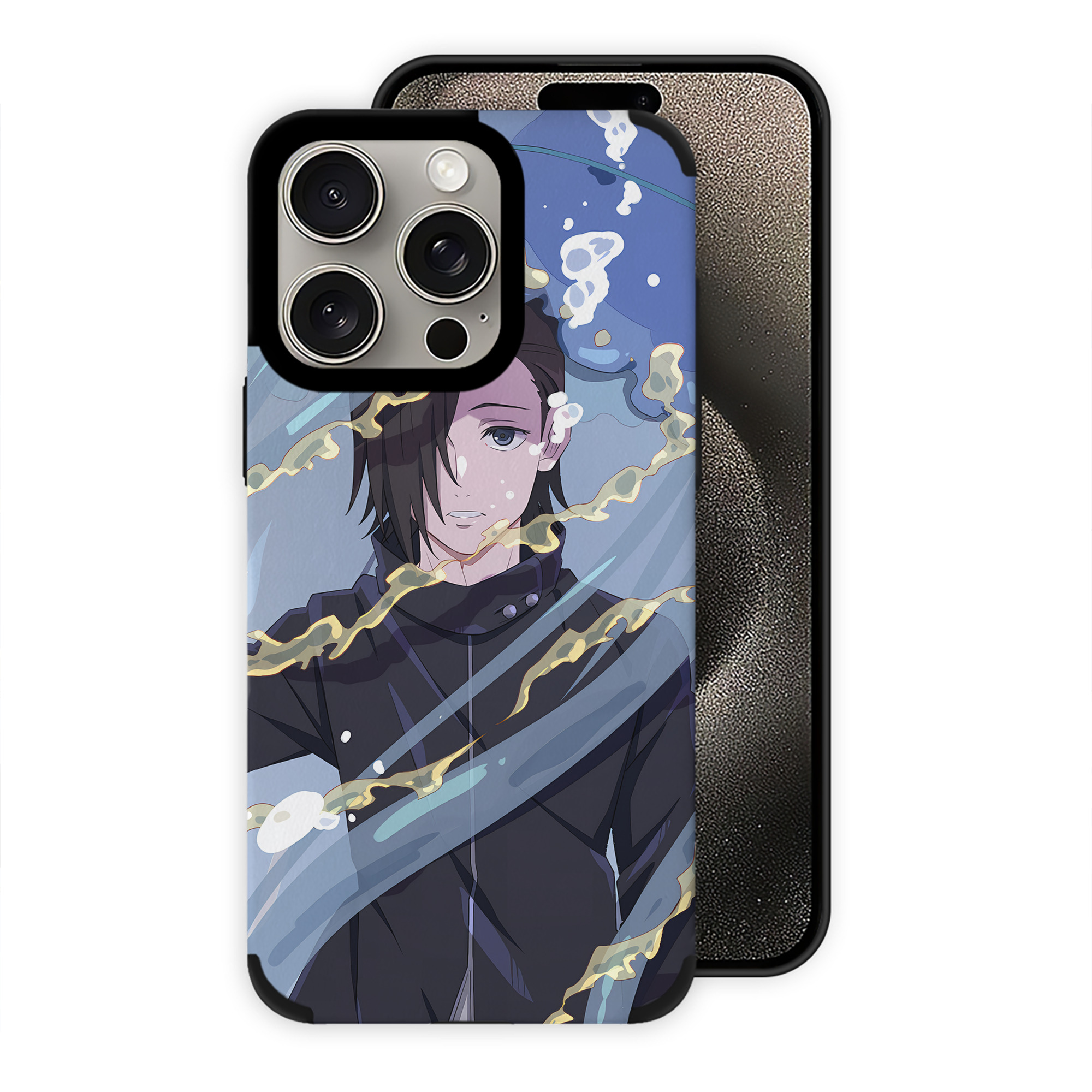 （画像用） 呪術廻戦 Jujutsu Kaisen 【iPhone15ProMax対応】 PUレザー スマホケース 耐衝撃＆黄変防止