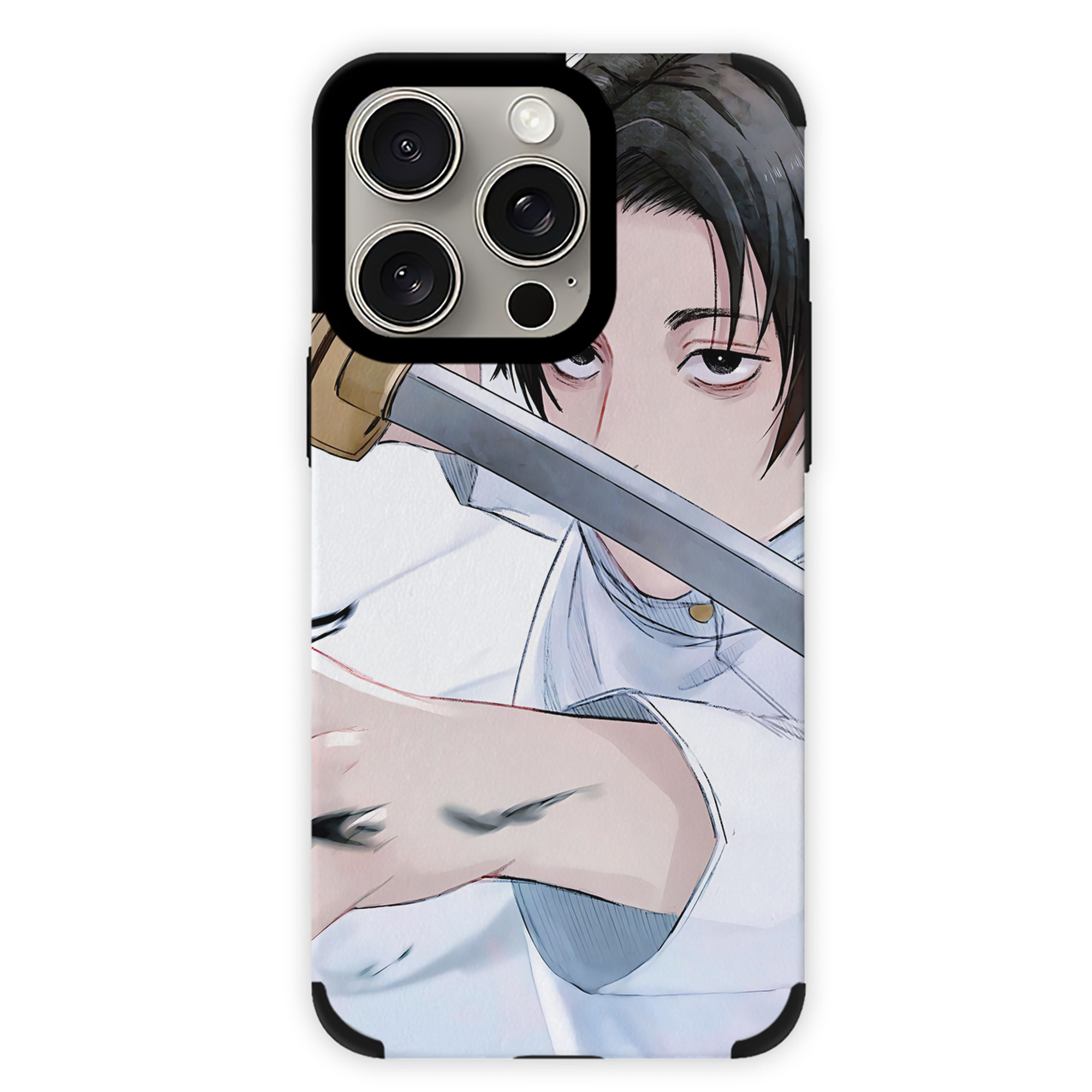 （画像用） 呪術廻戦 Jujutsu Kaisen 【iPhone15ProMax対応】 PUレザー スマホケース 耐衝撃＆黄変防止