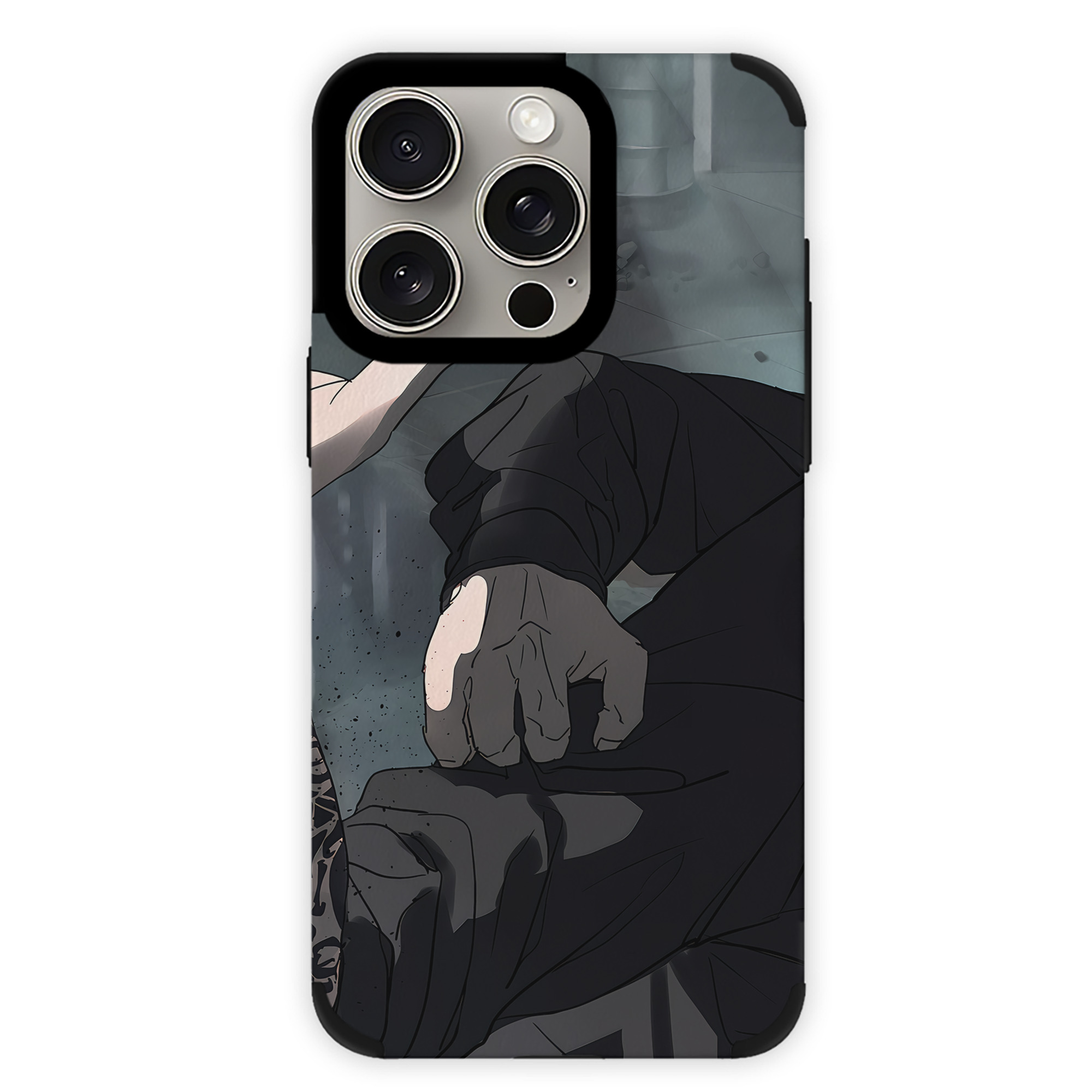 （画像用） 呪術廻戦 Jujutsu Kaisen 【iPhone15ProMax対応】 PUレザー スマホケース 耐衝撃＆黄変防止