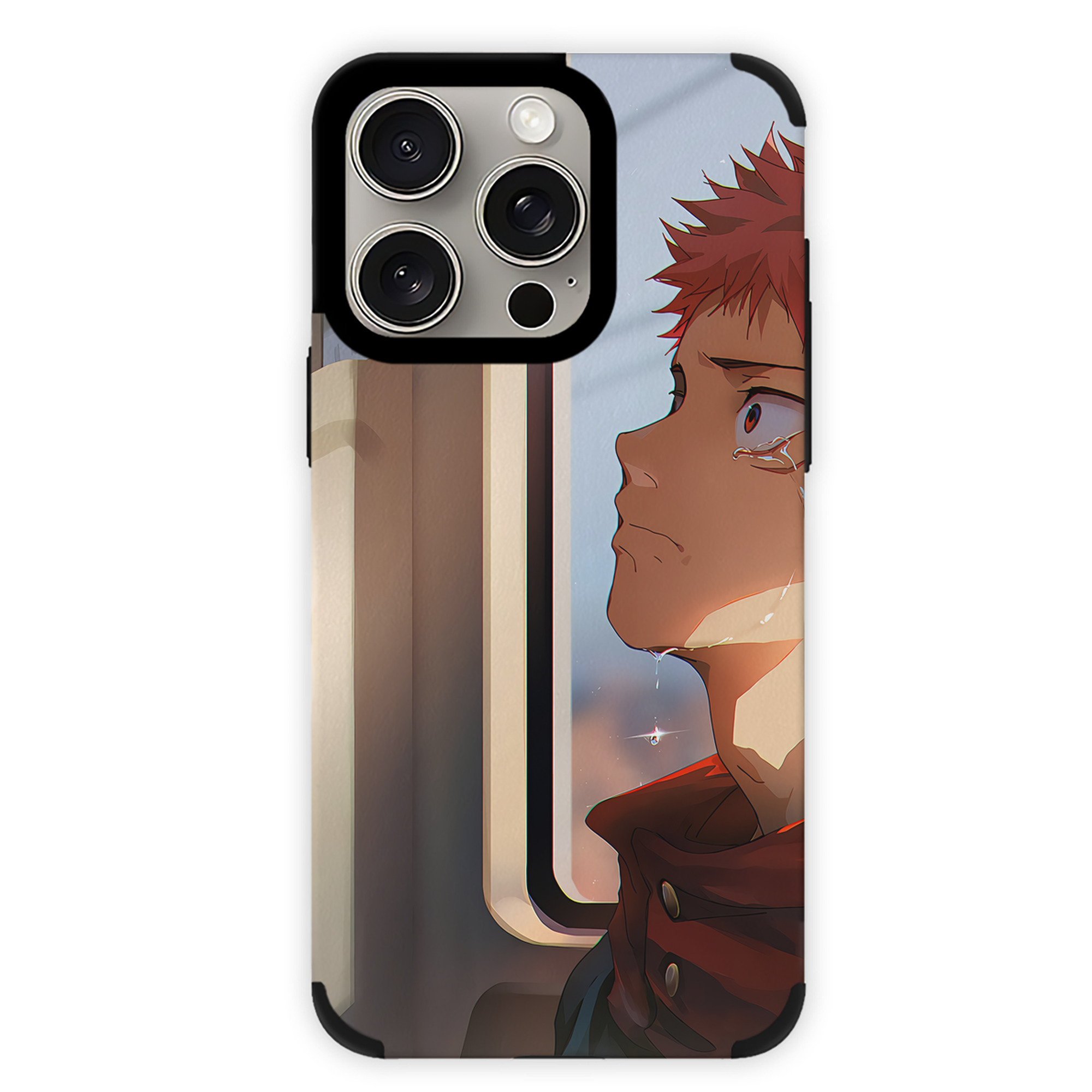 （画像用） 呪術廻戦 Jujutsu Kaisen 【iPhone15ProMax対応】 PUレザー スマホケース 耐衝撃＆黄変防止