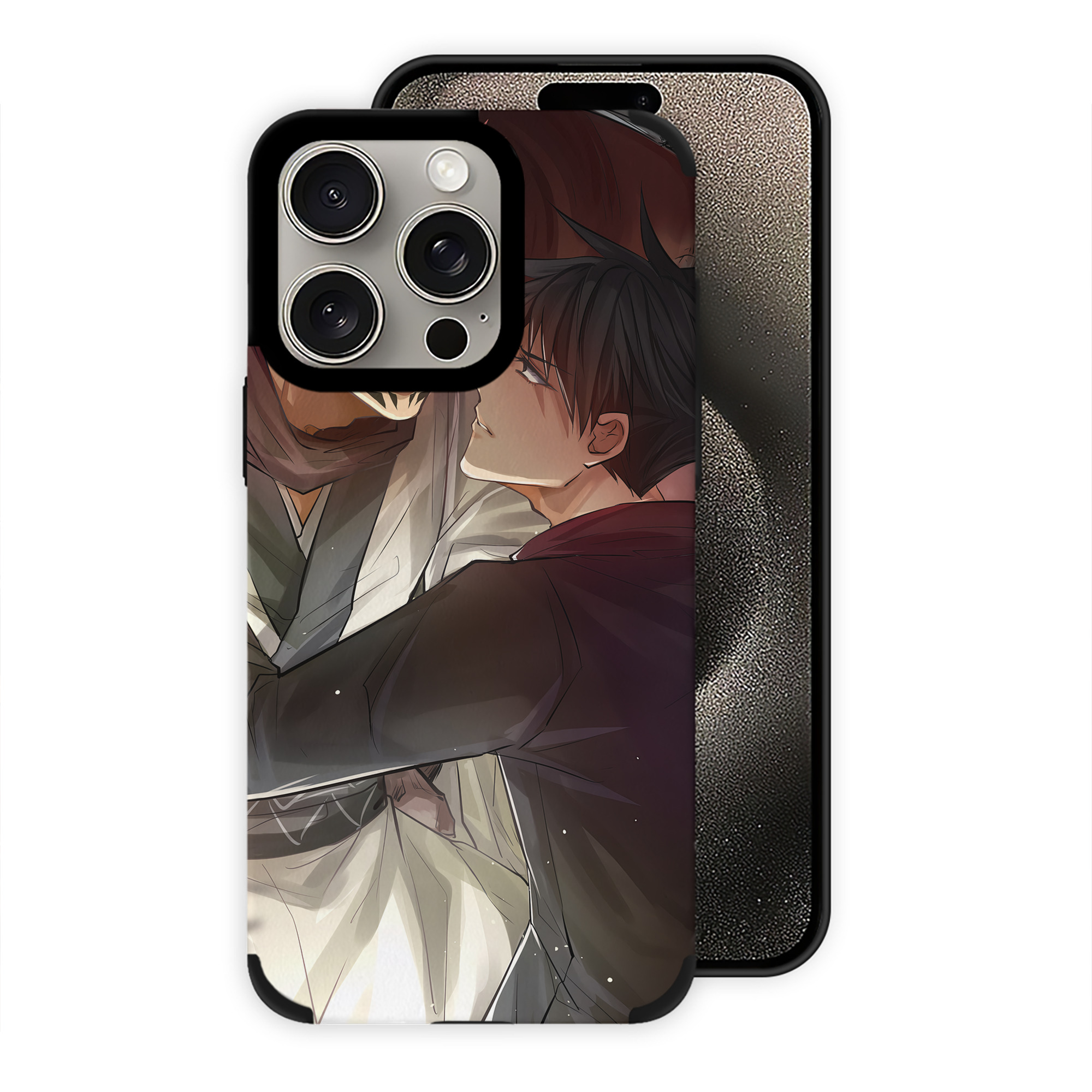 （画像用） 呪術廻戦 Jujutsu Kaisen 【iPhone15ProMax対応】 PUレザー スマホケース 耐衝撃＆黄変防止