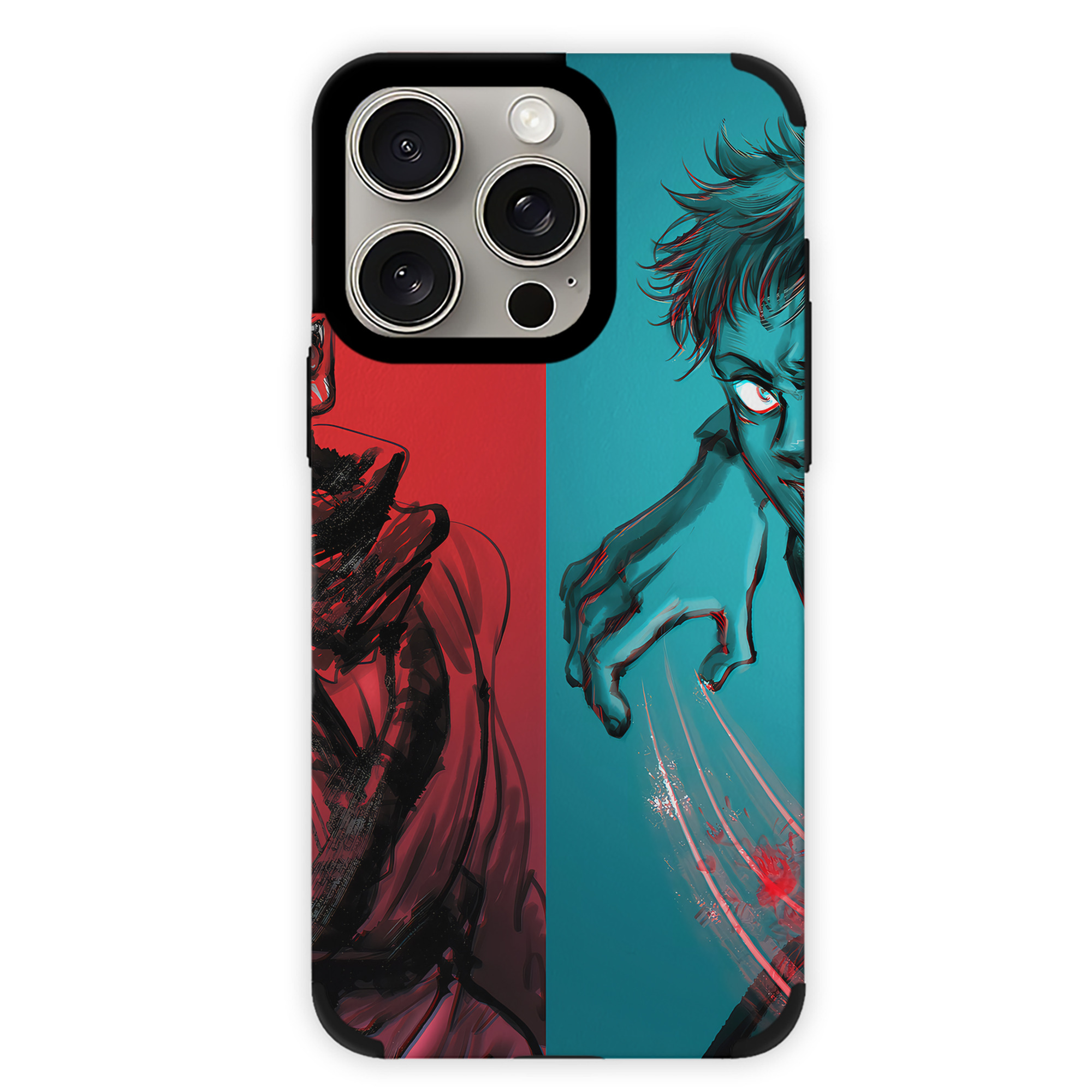 （画像用） 呪術廻戦 Jujutsu Kaisen 【iPhone15ProMax対応】 PUレザー スマホケース 耐衝撃＆黄変防止