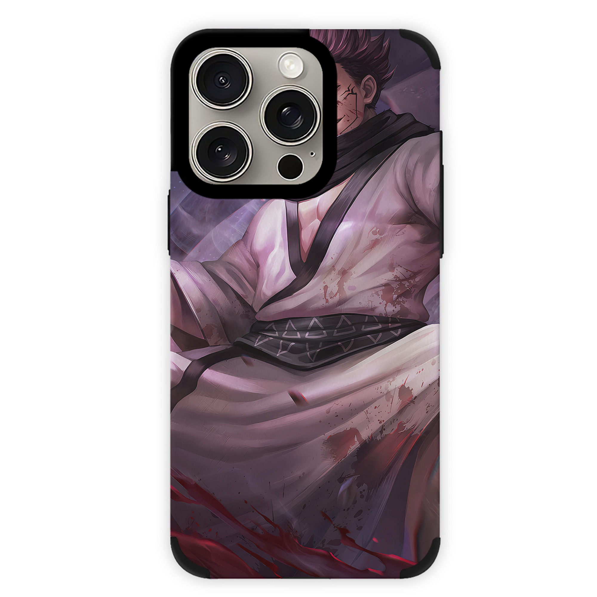 （画像用） 呪術廻戦 Jujutsu Kaisen 【iPhone15ProMax対応】 PUレザー スマホケース 耐衝撃＆黄変防止