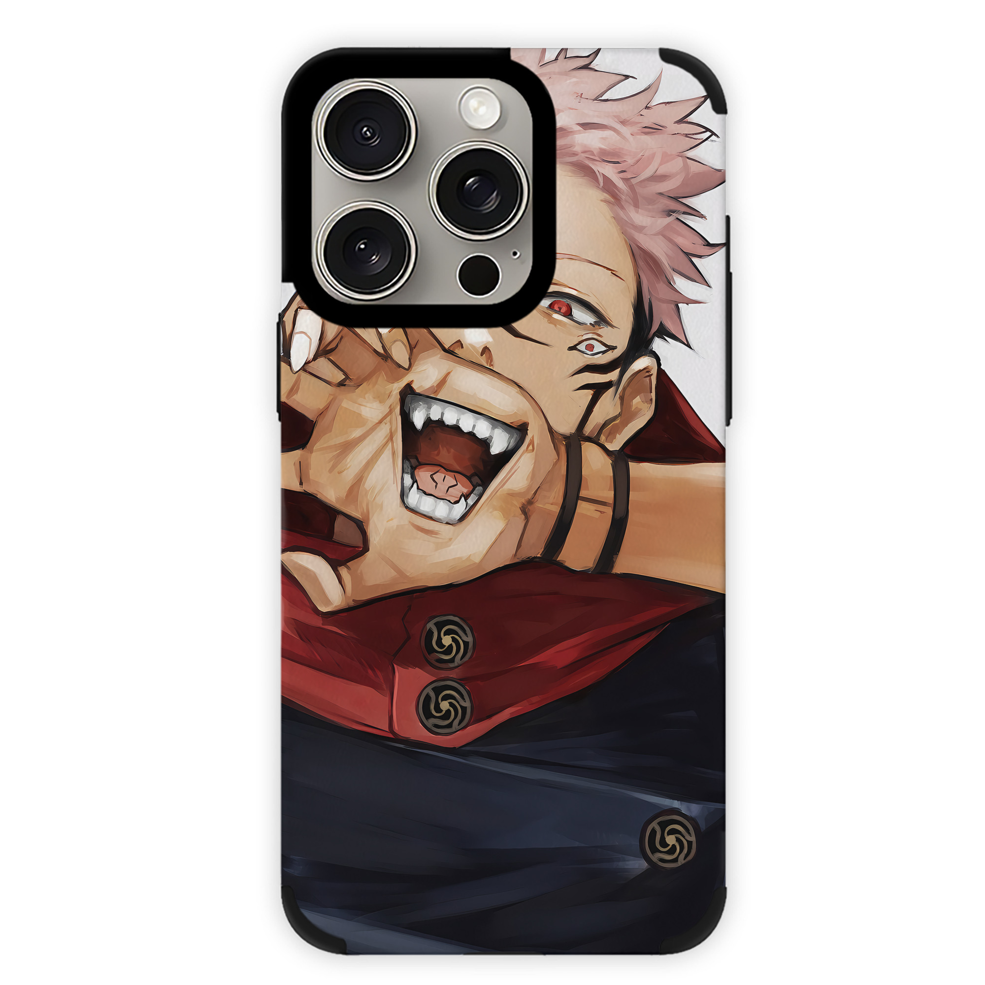 （画像用） 呪術廻戦 Jujutsu Kaisen 【iPhone15ProMax対応】 PUレザー スマホケース 耐衝撃＆黄変防止