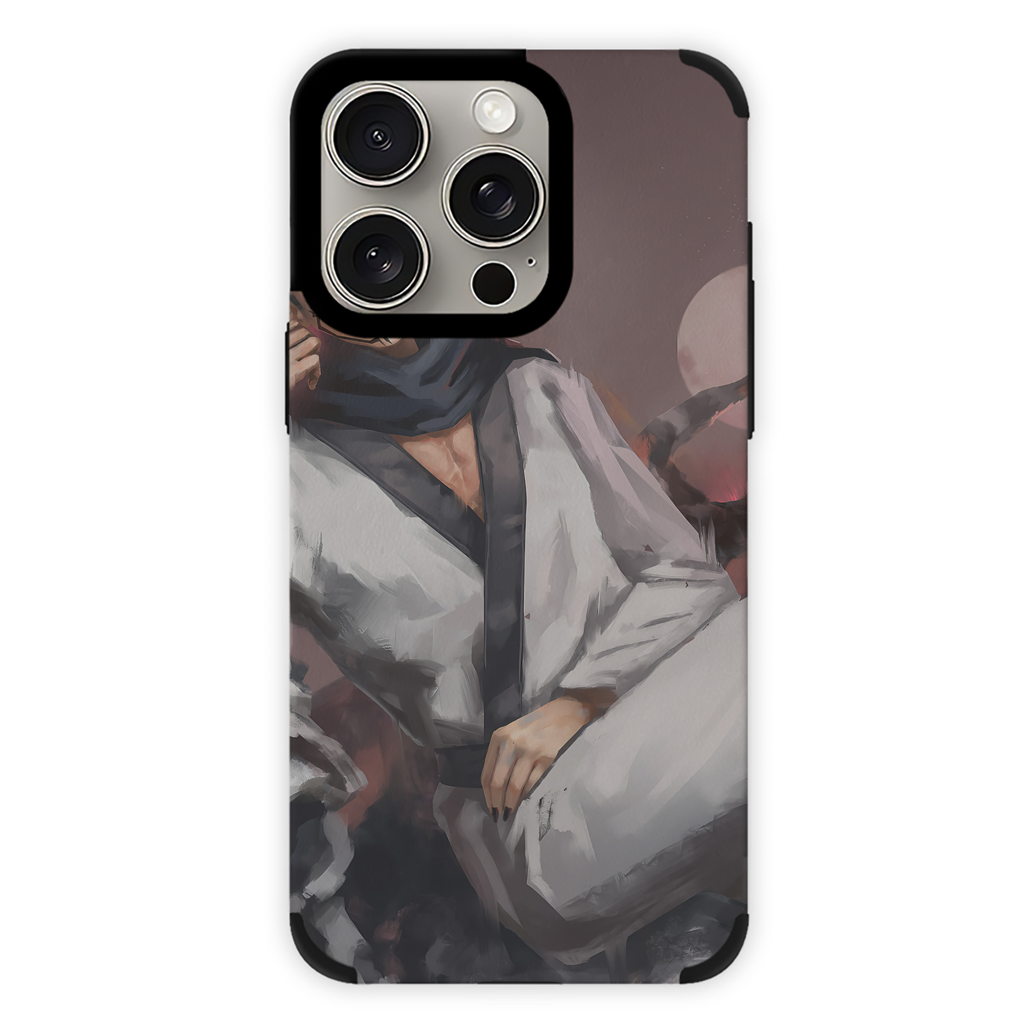 （画像用） 呪術廻戦 Jujutsu Kaisen 【iPhone15ProMax対応】 PUレザー スマホケース 耐衝撃＆黄変防止