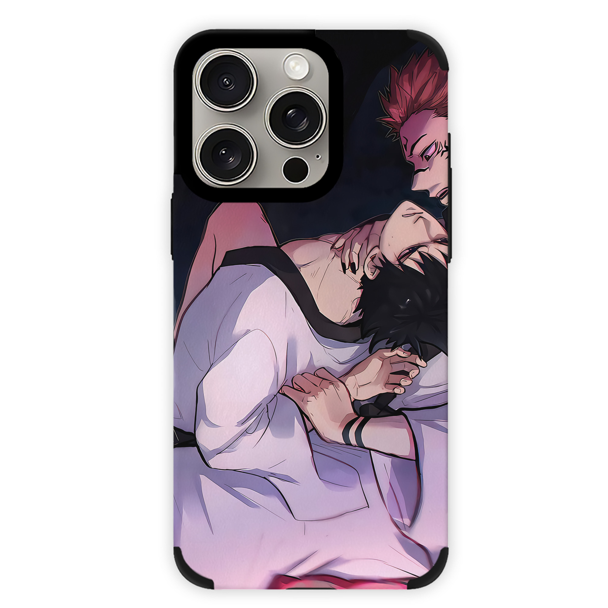 （画像用） 呪術廻戦 Jujutsu Kaisen 【iPhone15ProMax対応】 PUレザー スマホケース 耐衝撃＆黄変防止