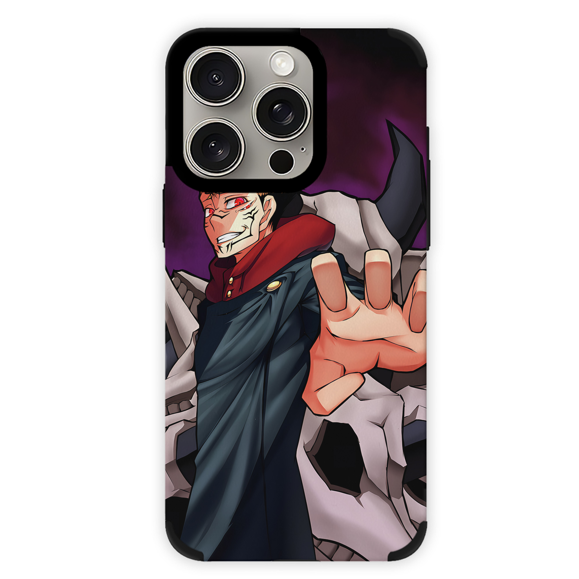 （画像用） 呪術廻戦 Jujutsu Kaisen 【iPhone15ProMax対応】 PUレザー スマホケース 耐衝撃＆黄変防止