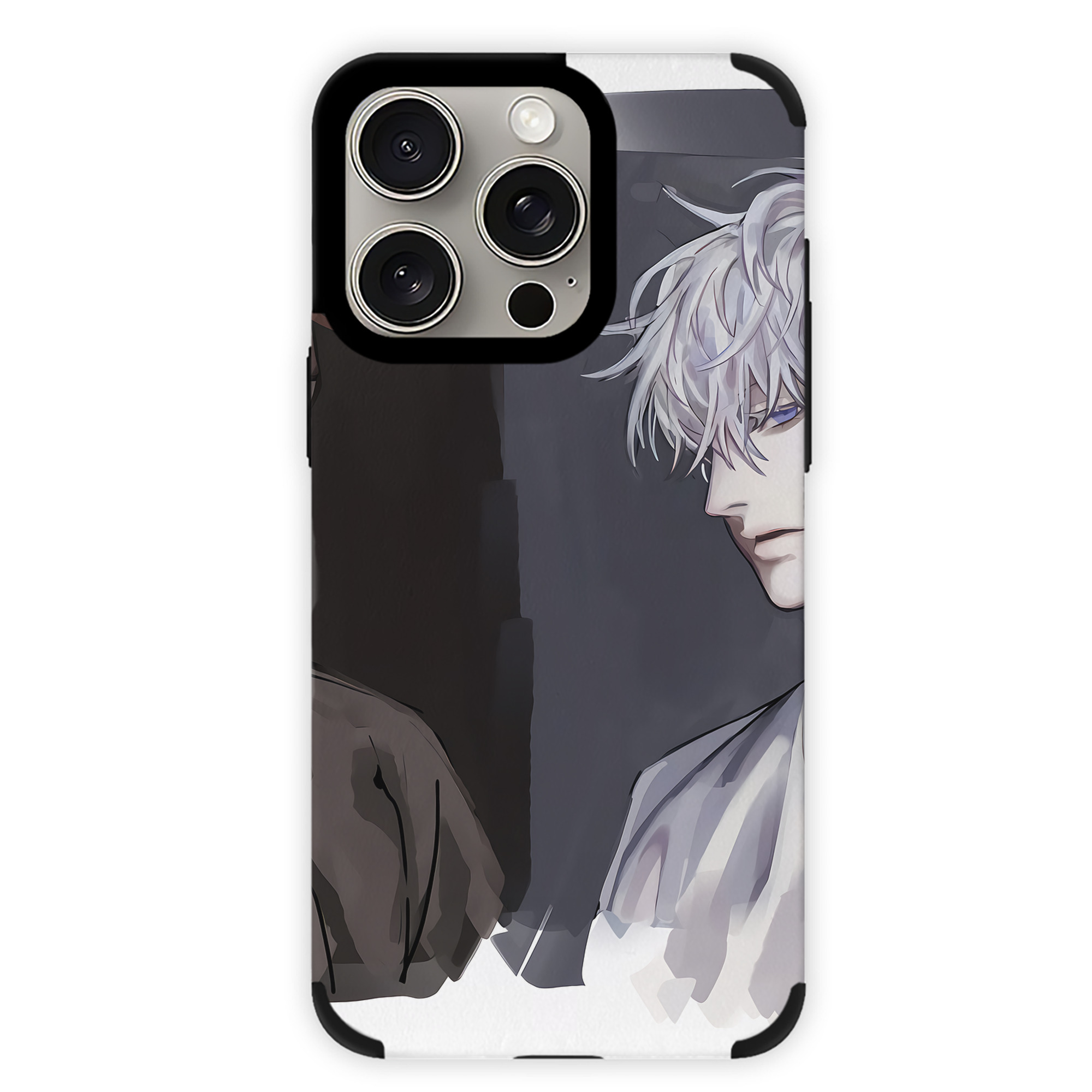 （画像用） 呪術廻戦 Jujutsu Kaisen 【iPhone15ProMax対応】 PUレザー スマホケース 耐衝撃＆黄変防止