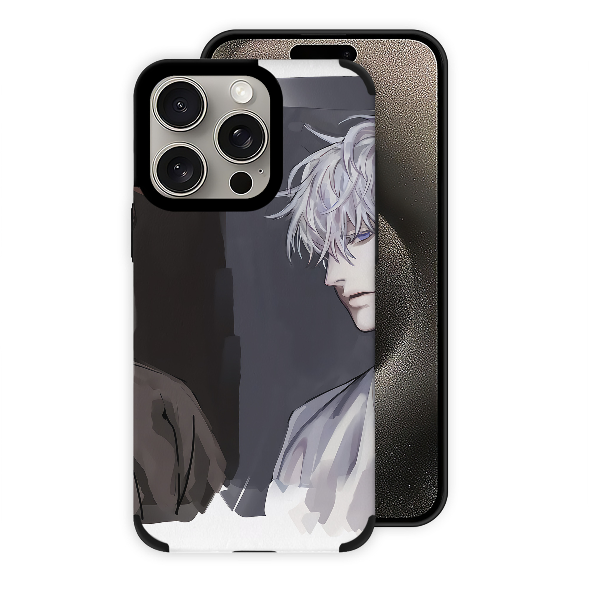 （画像用） 呪術廻戦 Jujutsu Kaisen 【iPhone15ProMax対応】 PUレザー スマホケース 耐衝撃＆黄変防止
