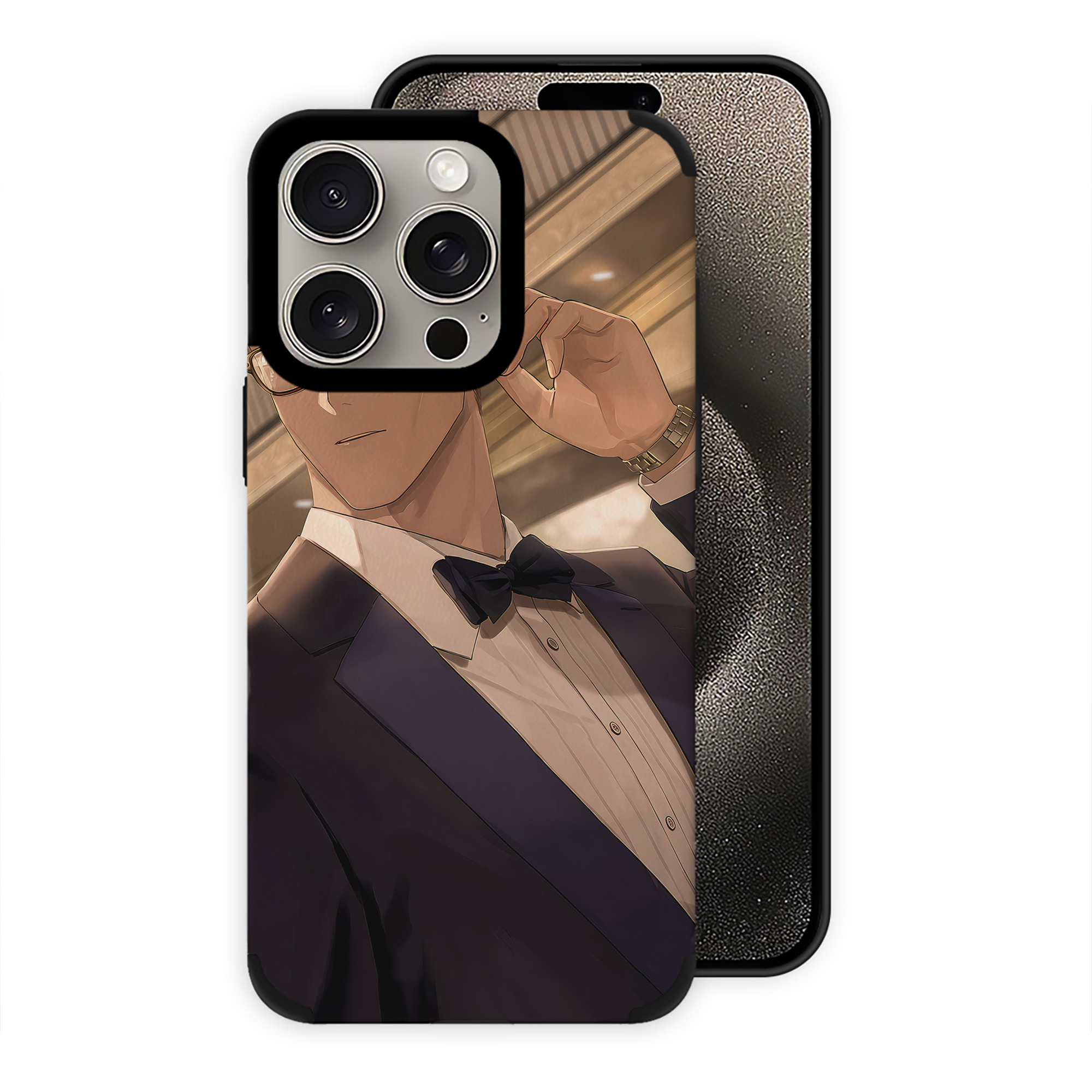 （画像用） 呪術廻戦 Jujutsu Kaisen 【iPhone15ProMax対応】 PUレザー スマホケース 耐衝撃＆黄変防止