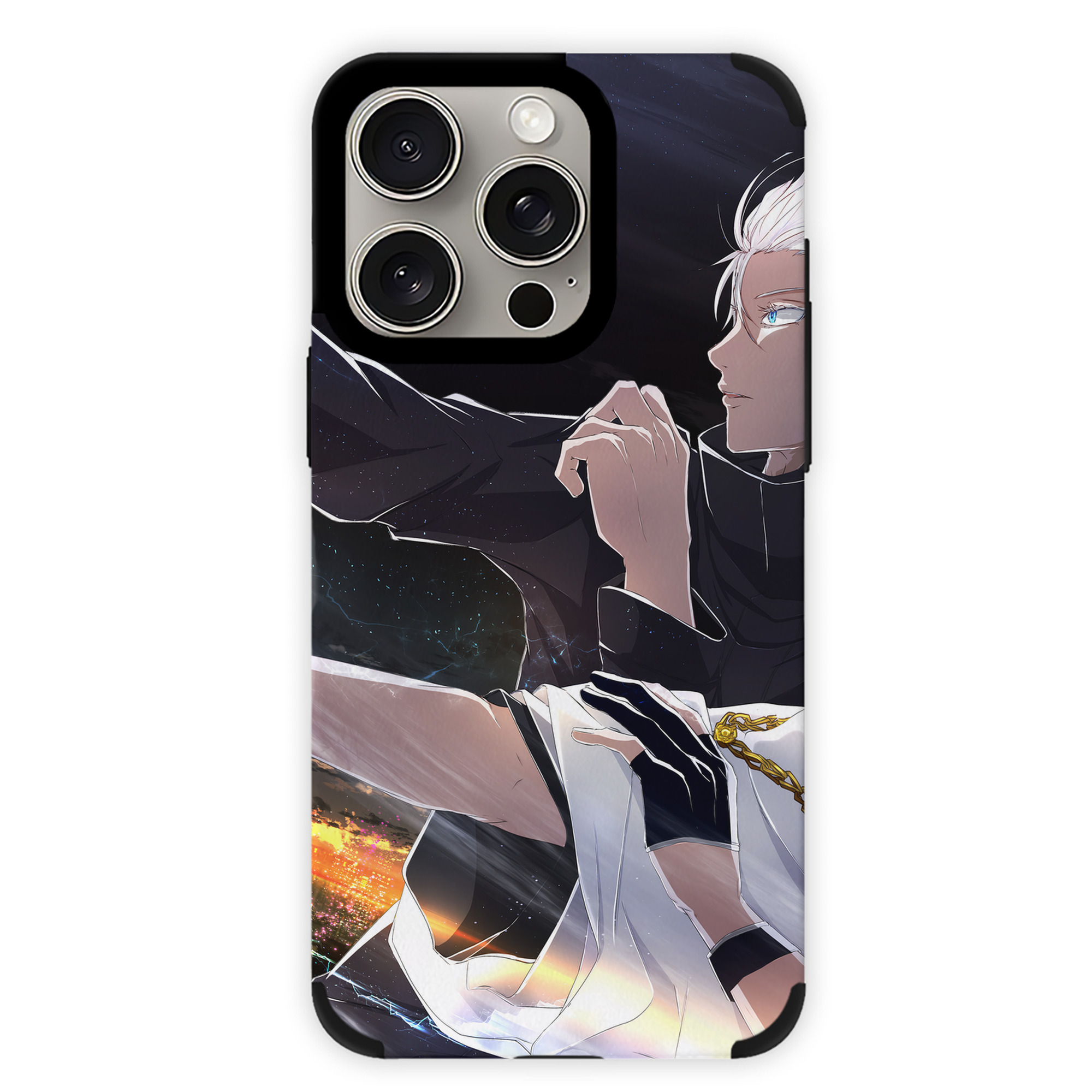 （画像用） 呪術廻戦 Jujutsu Kaisen 【iPhone15ProMax対応】 PUレザー スマホケース 耐衝撃＆黄変防止