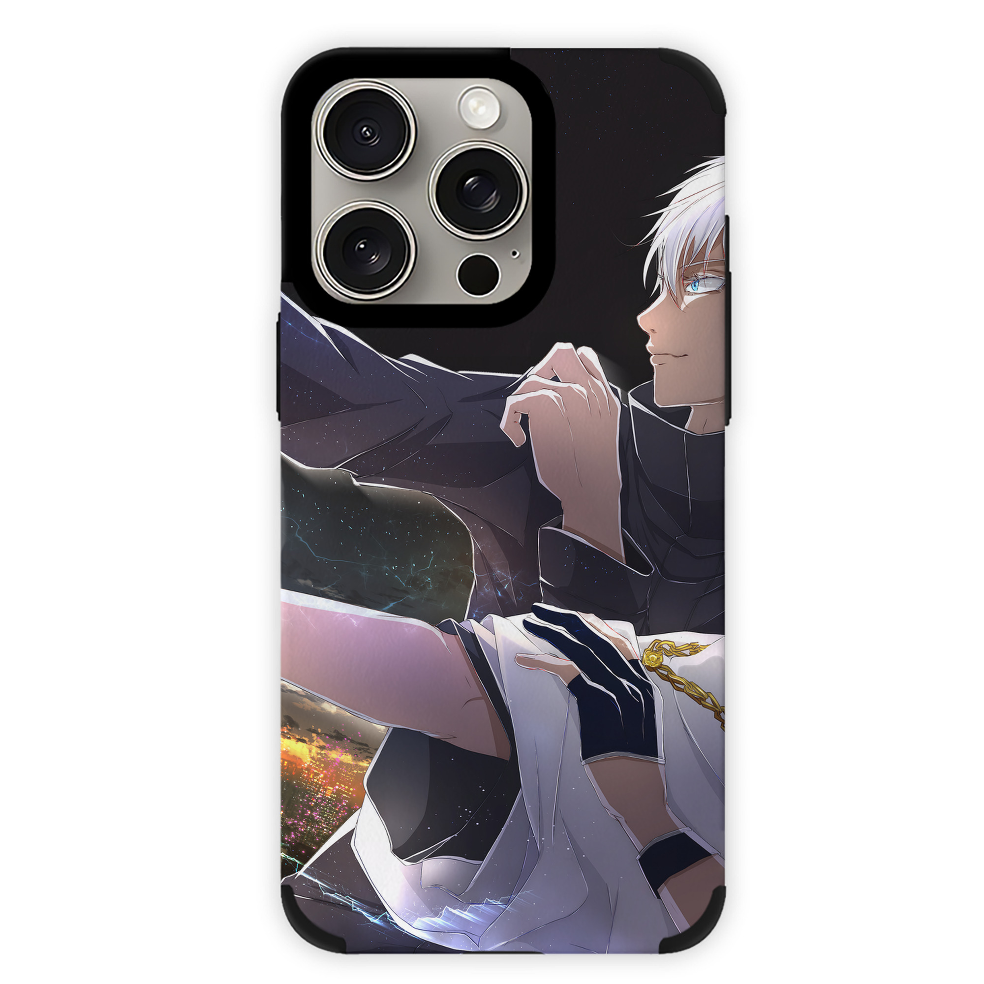 （画像用） 呪術廻戦 Jujutsu Kaisen 【iPhone15ProMax対応】 PUレザー スマホケース 耐衝撃＆黄変防止