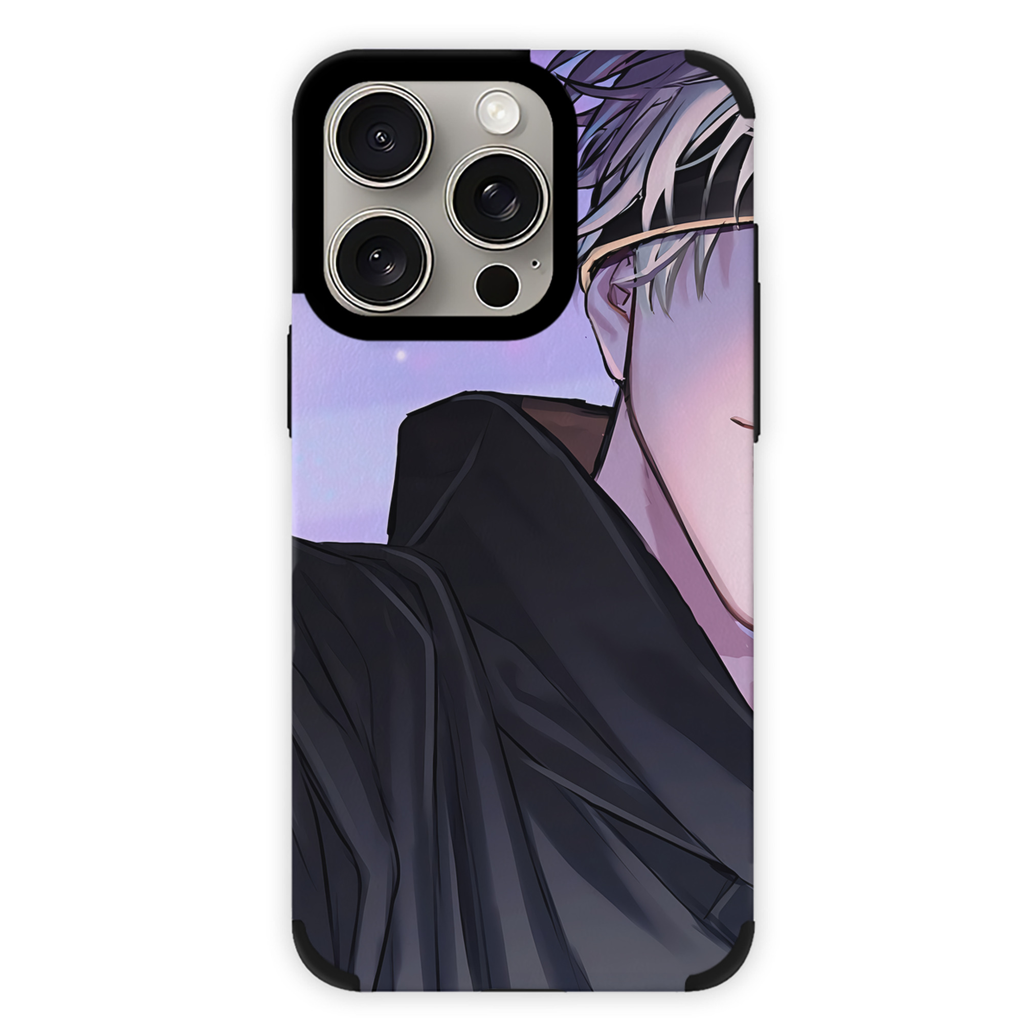（画像用） 呪術廻戦 Jujutsu Kaisen 【iPhone15ProMax対応】 PUレザー スマホケース 耐衝撃＆黄変防止