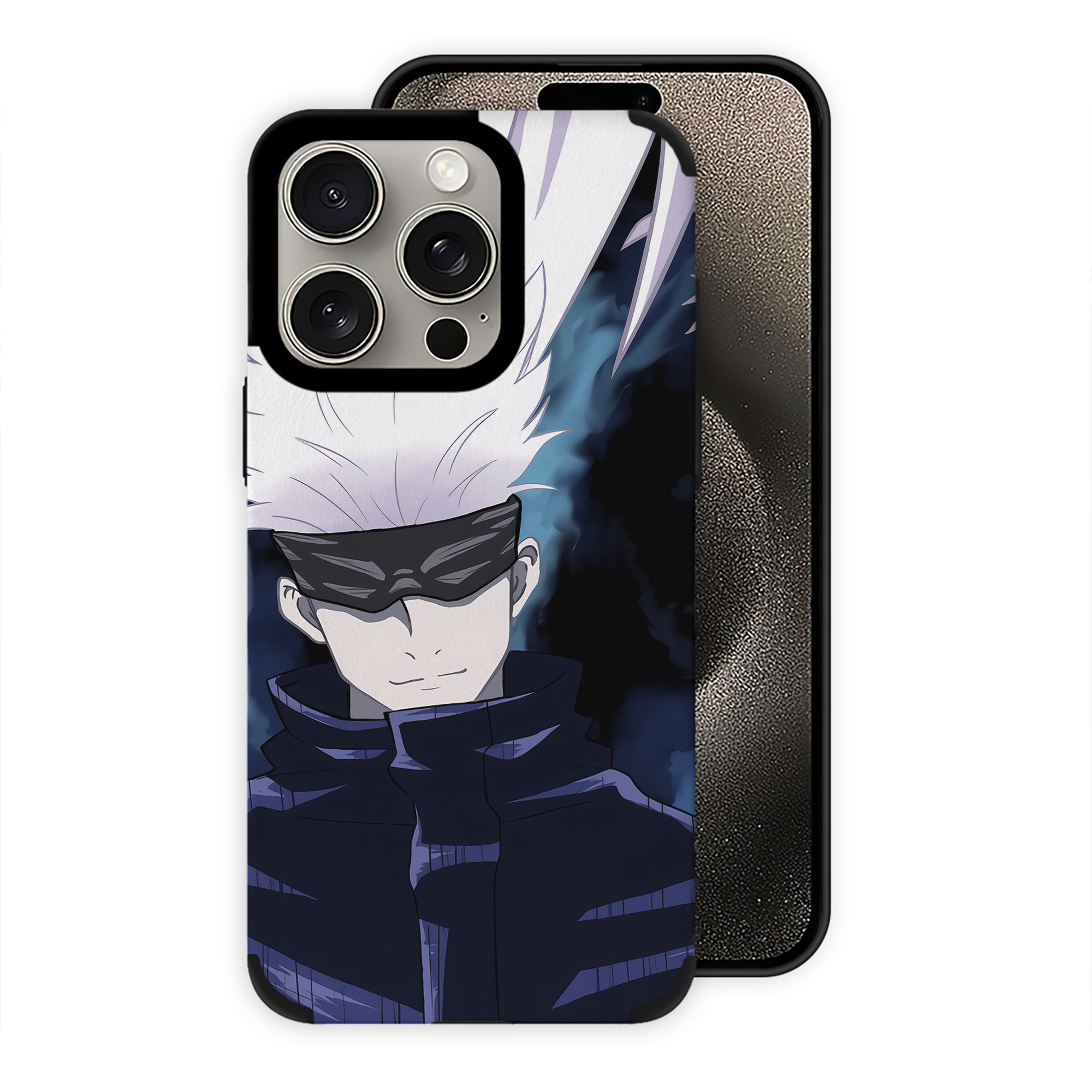 （画像用） 呪術廻戦 Jujutsu Kaisen 【iPhone15ProMax対応】 PUレザー スマホケース 耐衝撃＆黄変防止