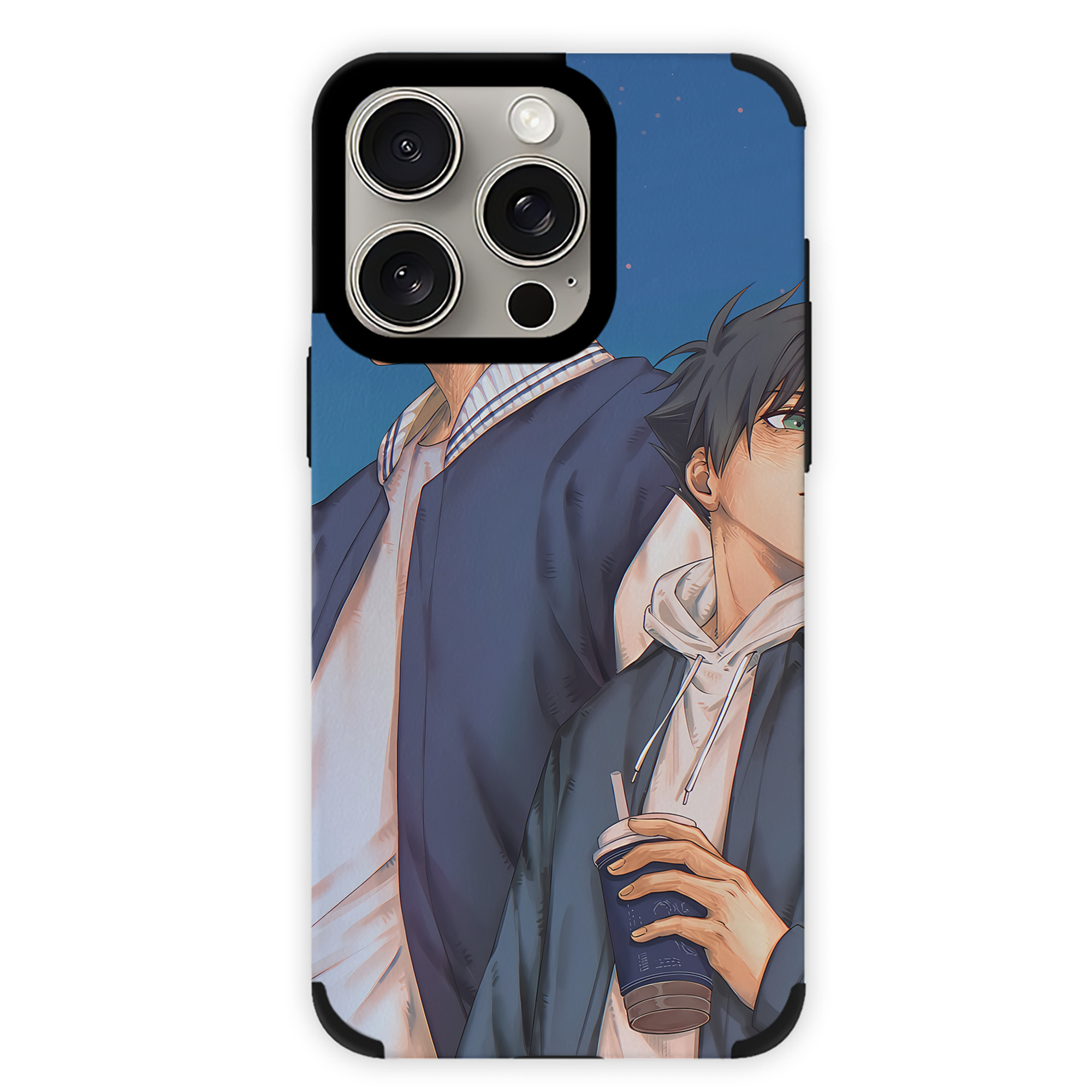 （画像用） 呪術廻戦 Jujutsu Kaisen 【iPhone15ProMax対応】 PUレザー スマホケース 耐衝撃＆黄変防止