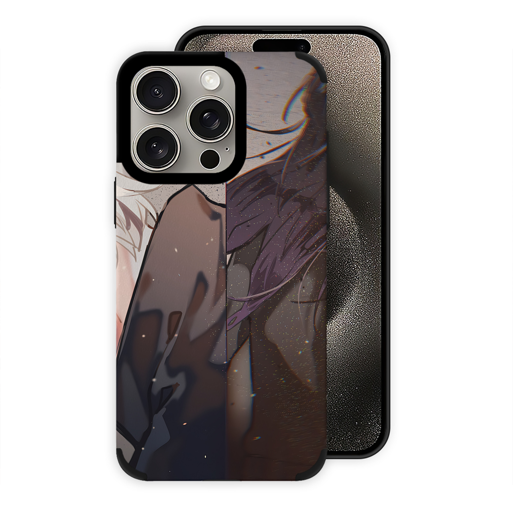（画像用） 呪術廻戦 Jujutsu Kaisen 【iPhone15ProMax対応】 PUレザー スマホケース 耐衝撃＆黄変防止