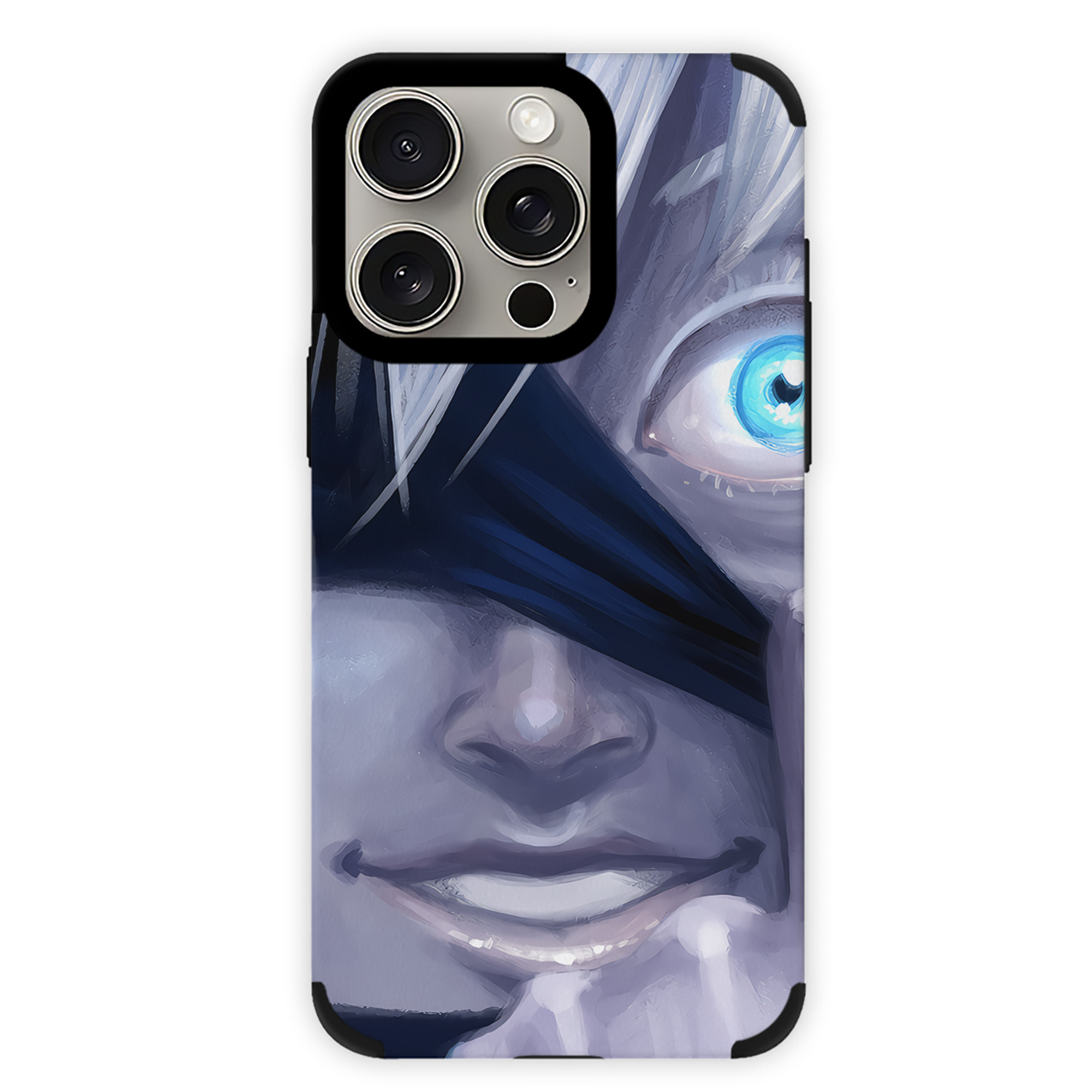 （画像用） 呪術廻戦 Jujutsu Kaisen 【iPhone15ProMax対応】 PUレザー スマホケース 耐衝撃＆黄変防止