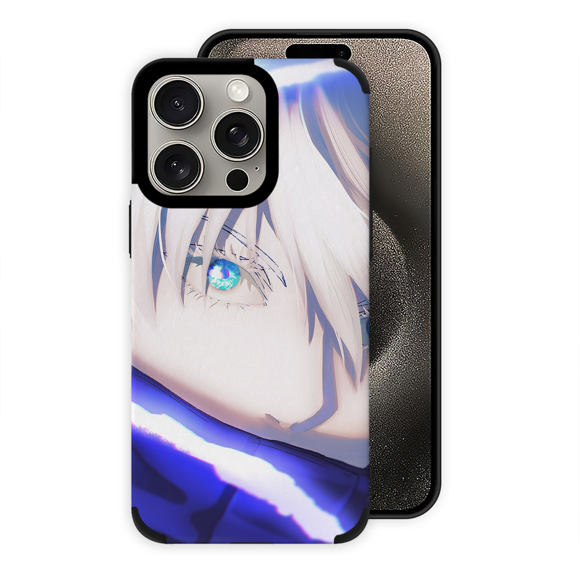 （画像用） 呪術廻戦 Jujutsu Kaisen 【iPhone15ProMax対応】 PUレザー スマホケース 耐衝撃＆黄変防止