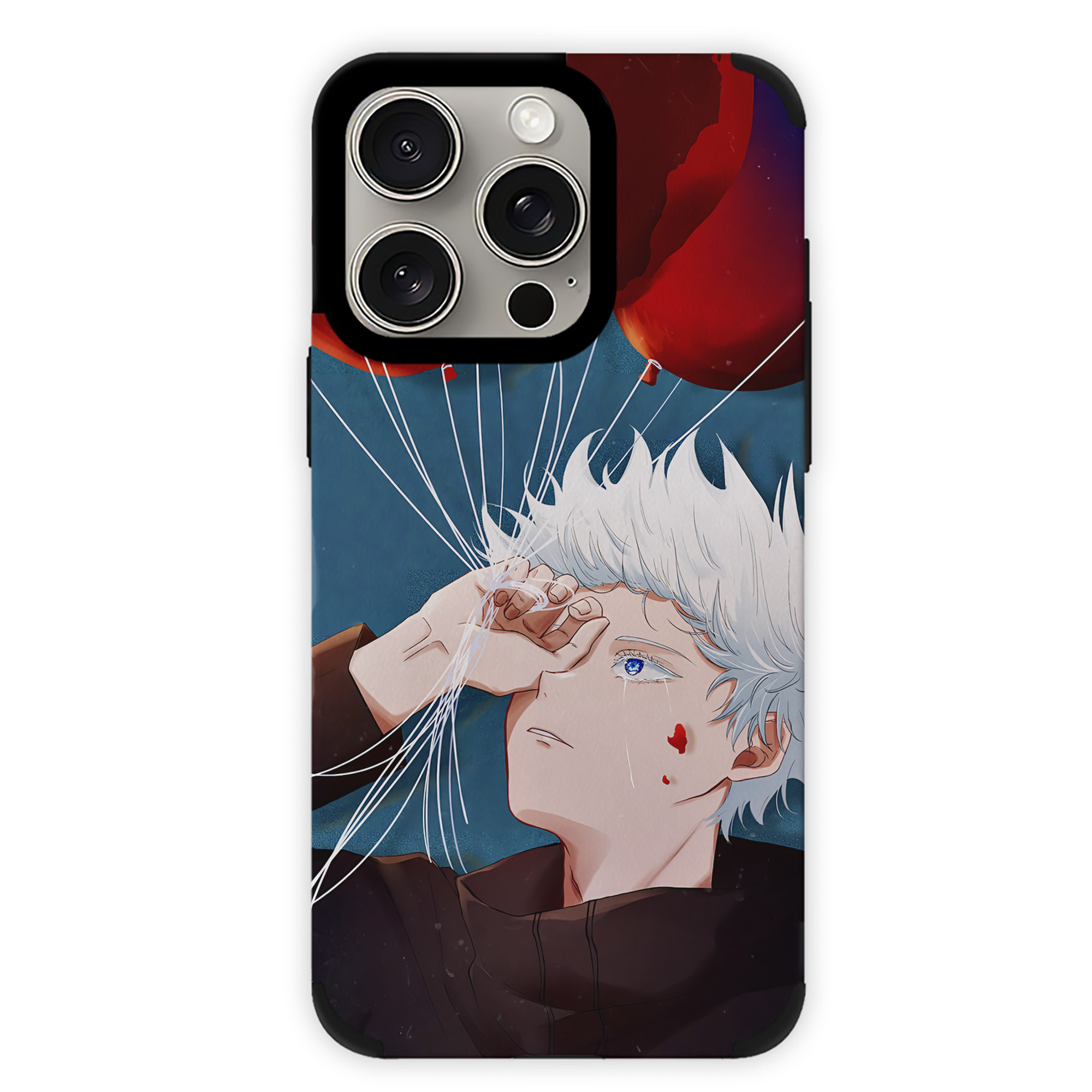 （画像用） 呪術廻戦 Jujutsu Kaisen 【iPhone15ProMax対応】 PUレザー スマホケース 耐衝撃＆黄変防止