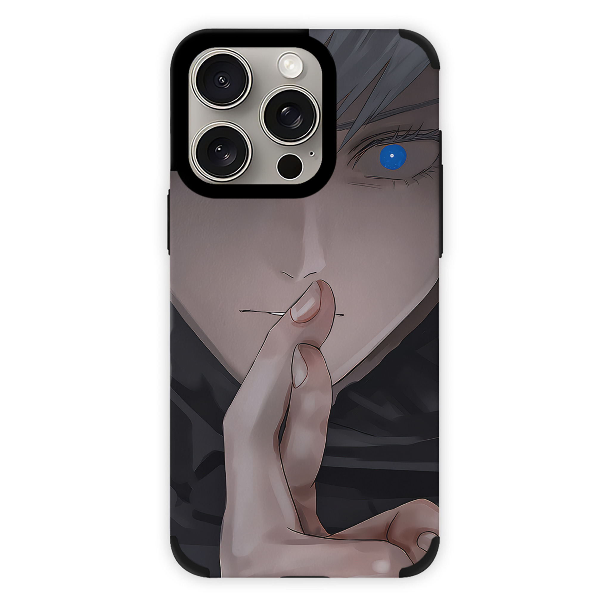 （画像用） 呪術廻戦 Jujutsu Kaisen 【iPhone15ProMax対応】 PUレザー スマホケース 耐衝撃＆黄変防止