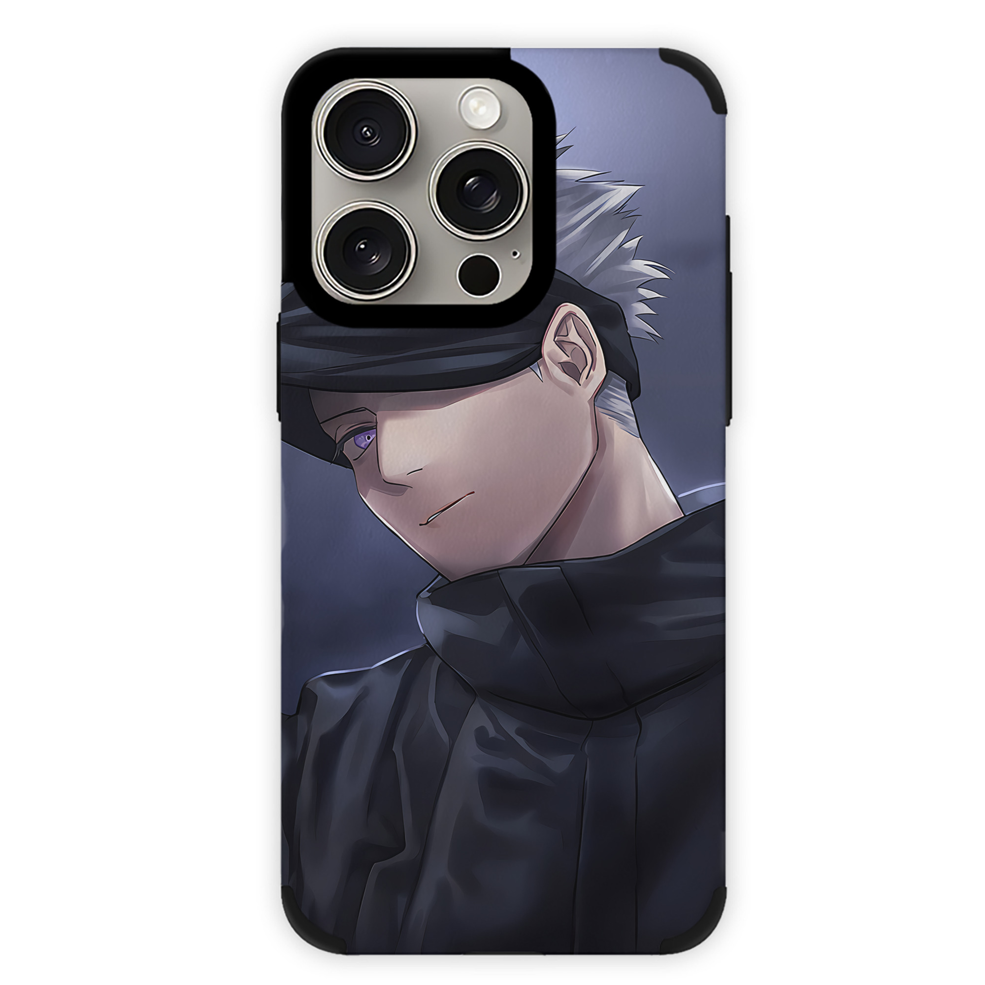 （画像用） 呪術廻戦 Jujutsu Kaisen 【iPhone15ProMax対応】 PUレザー スマホケース 耐衝撃＆黄変防止