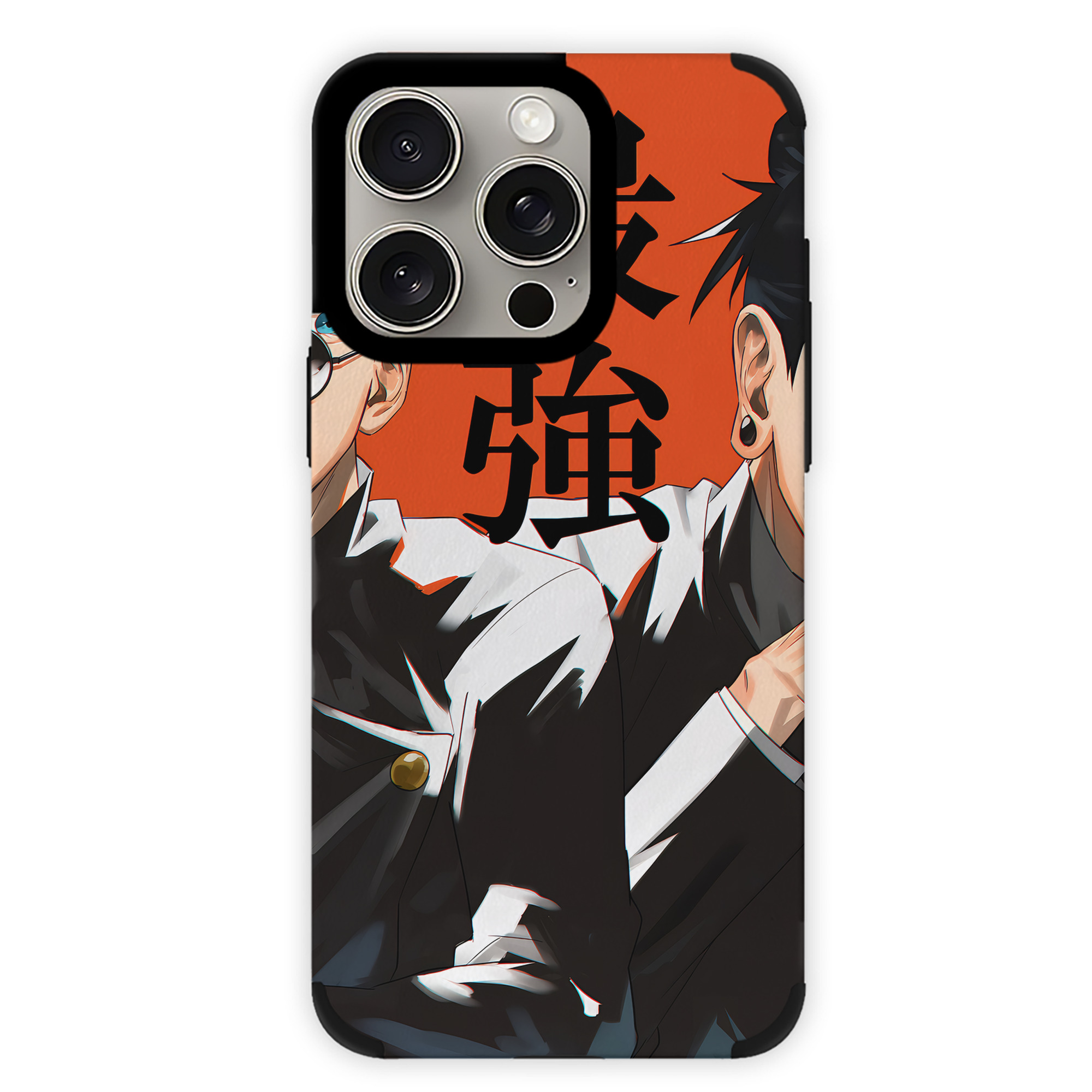 （画像用） 呪術廻戦 Jujutsu Kaisen 【iPhone15ProMax対応】 PUレザー スマホケース 耐衝撃＆黄変防止