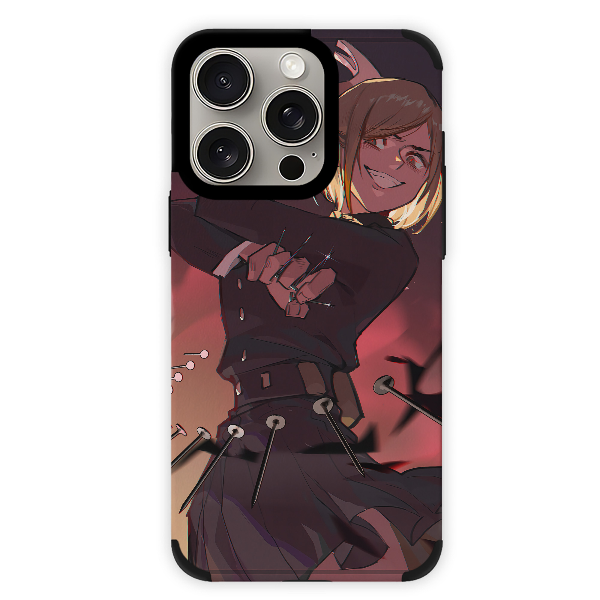 （画像用） 呪術廻戦 Jujutsu Kaisen 【iPhone15ProMax対応】 PUレザー スマホケース 耐衝撃＆黄変防止