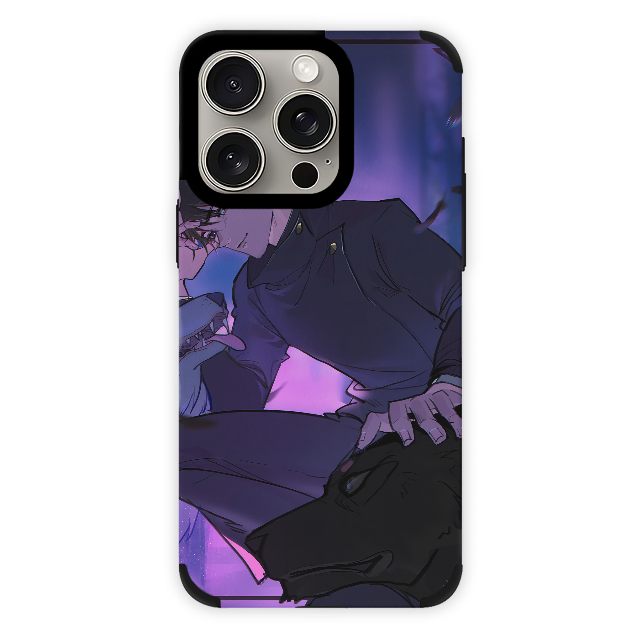 （画像用） 呪術廻戦 Jujutsu Kaisen 【iPhone15ProMax対応】 PUレザー スマホケース 耐衝撃＆黄変防止