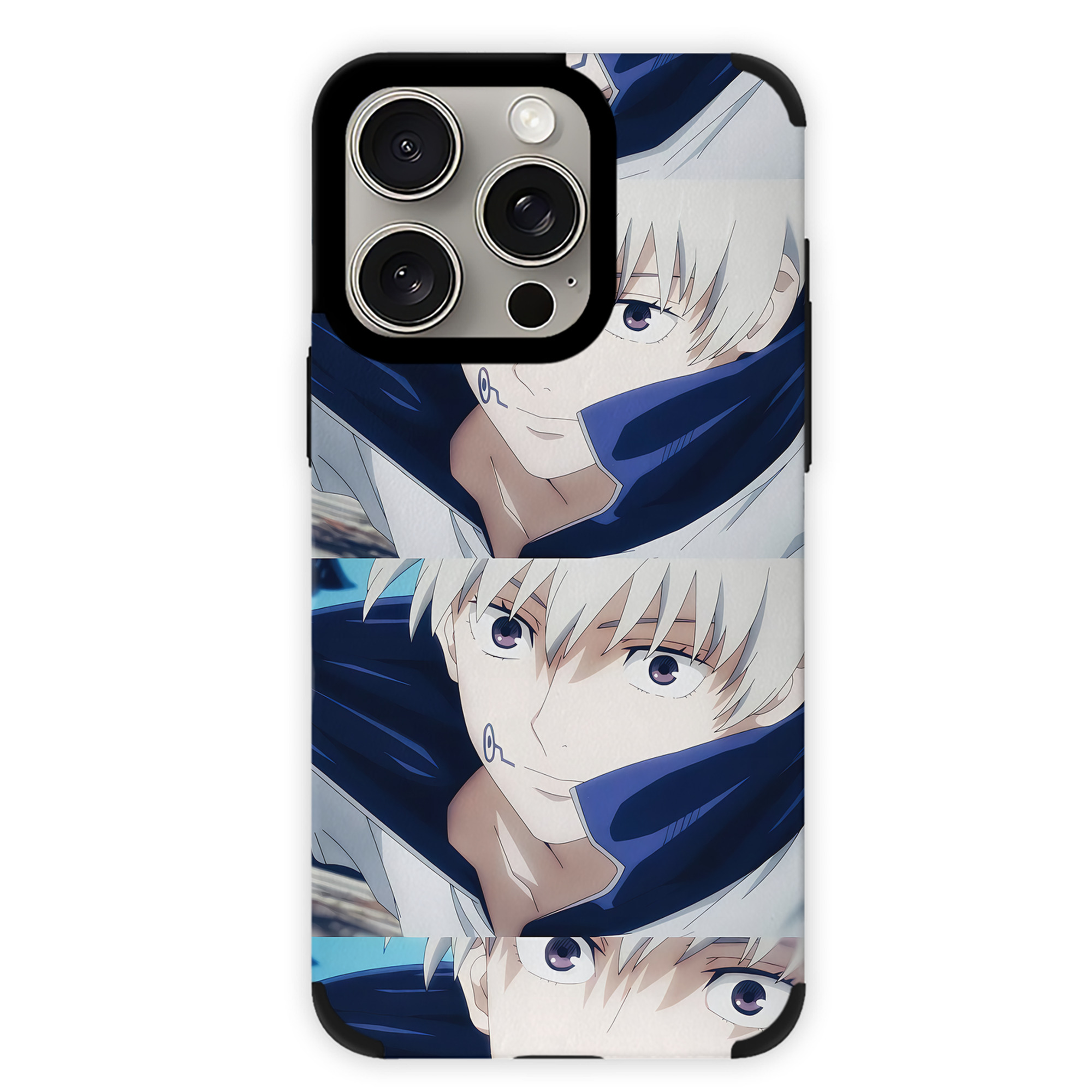 （画像用） 呪術廻戦 Jujutsu Kaisen 【iPhone15ProMax対応】 PUレザー スマホケース 耐衝撃＆黄変防止