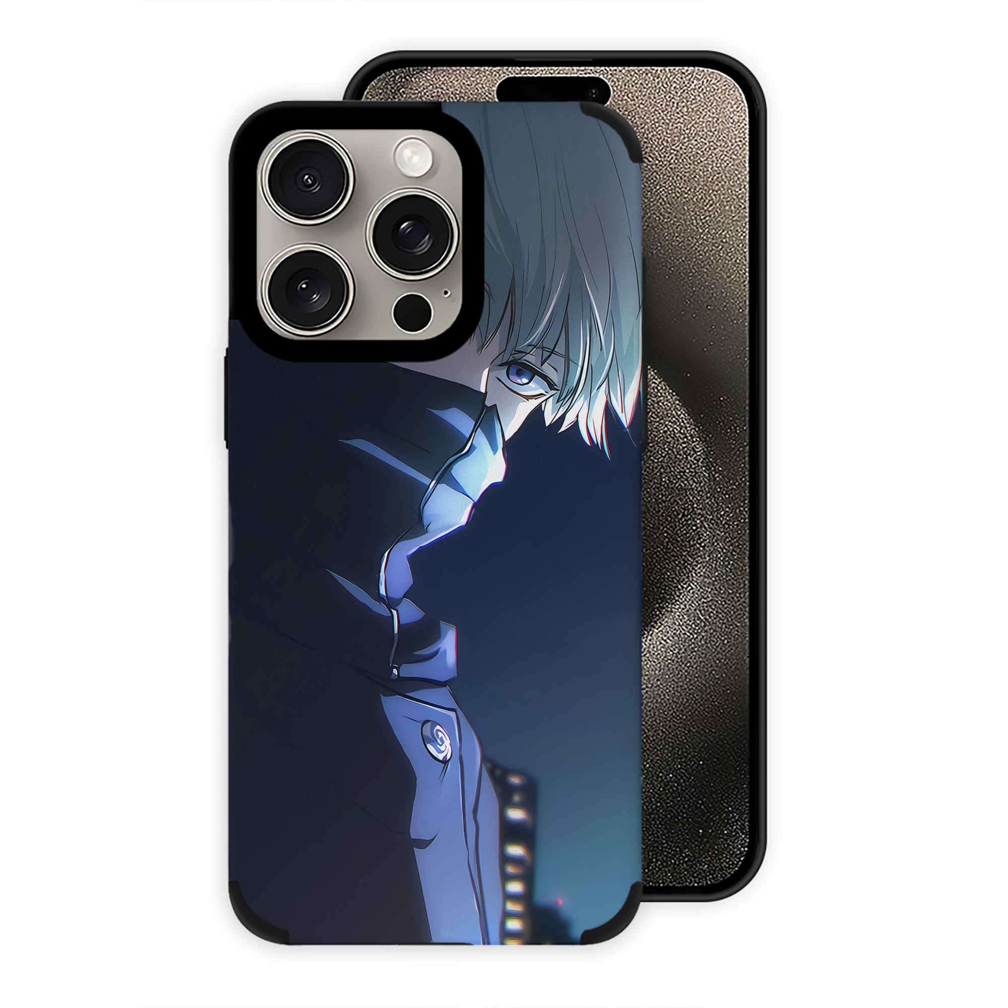（画像用） 呪術廻戦 Jujutsu Kaisen 【iPhone15ProMax対応】 PUレザー スマホケース 耐衝撃＆黄変防止