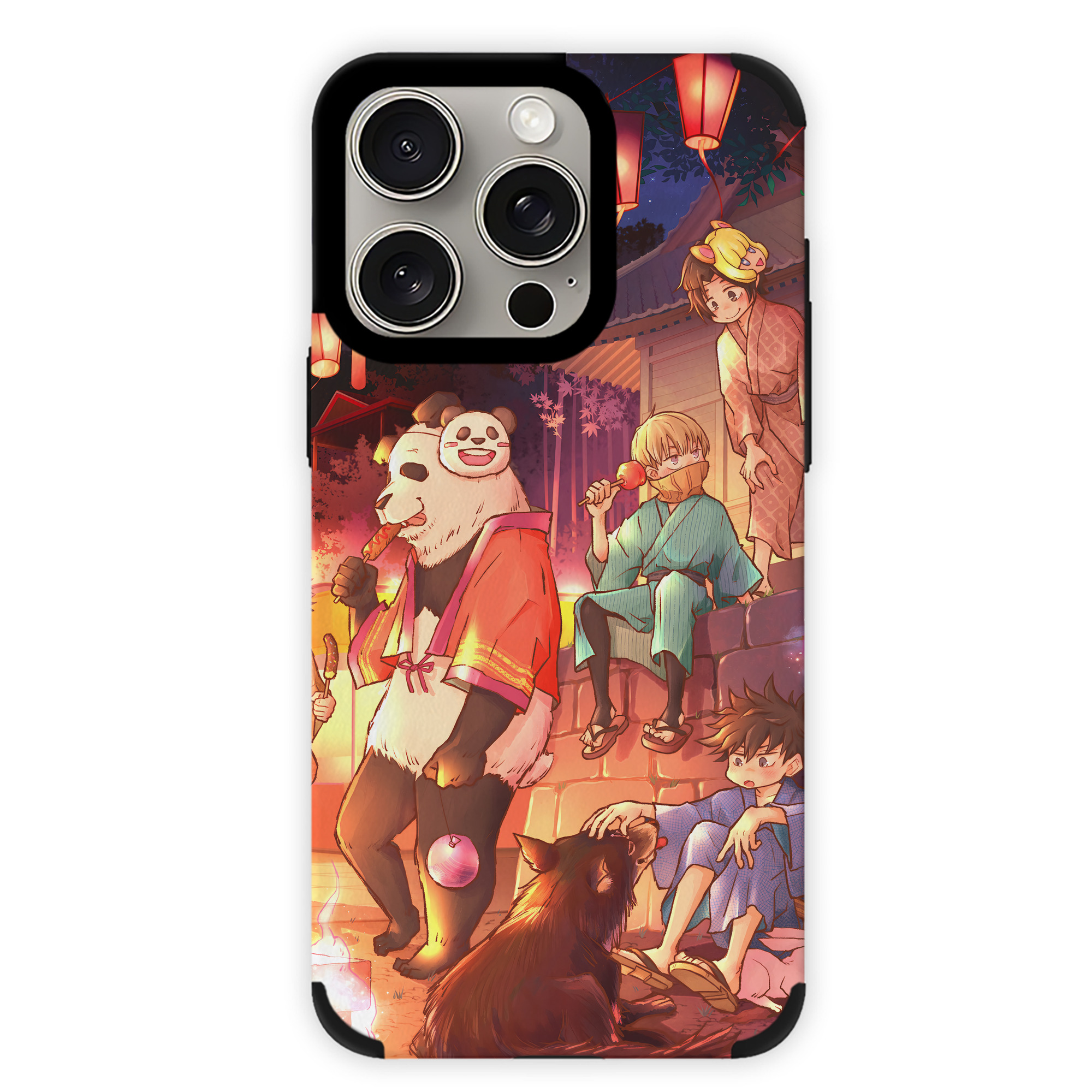 （画像用） 呪術廻戦 Jujutsu Kaisen 【iPhone15ProMax対応】 PUレザー スマホケース 耐衝撃＆黄変防止
