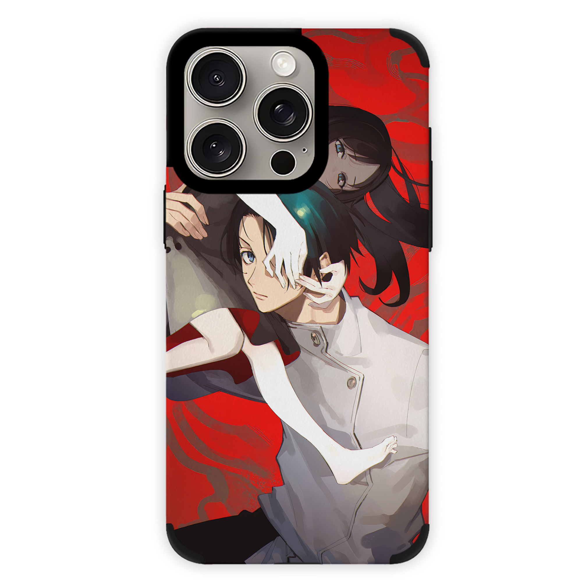 （画像用） 呪術廻戦 Jujutsu Kaisen 【iPhone15ProMax対応】 PUレザー スマホケース 耐衝撃＆黄変防止