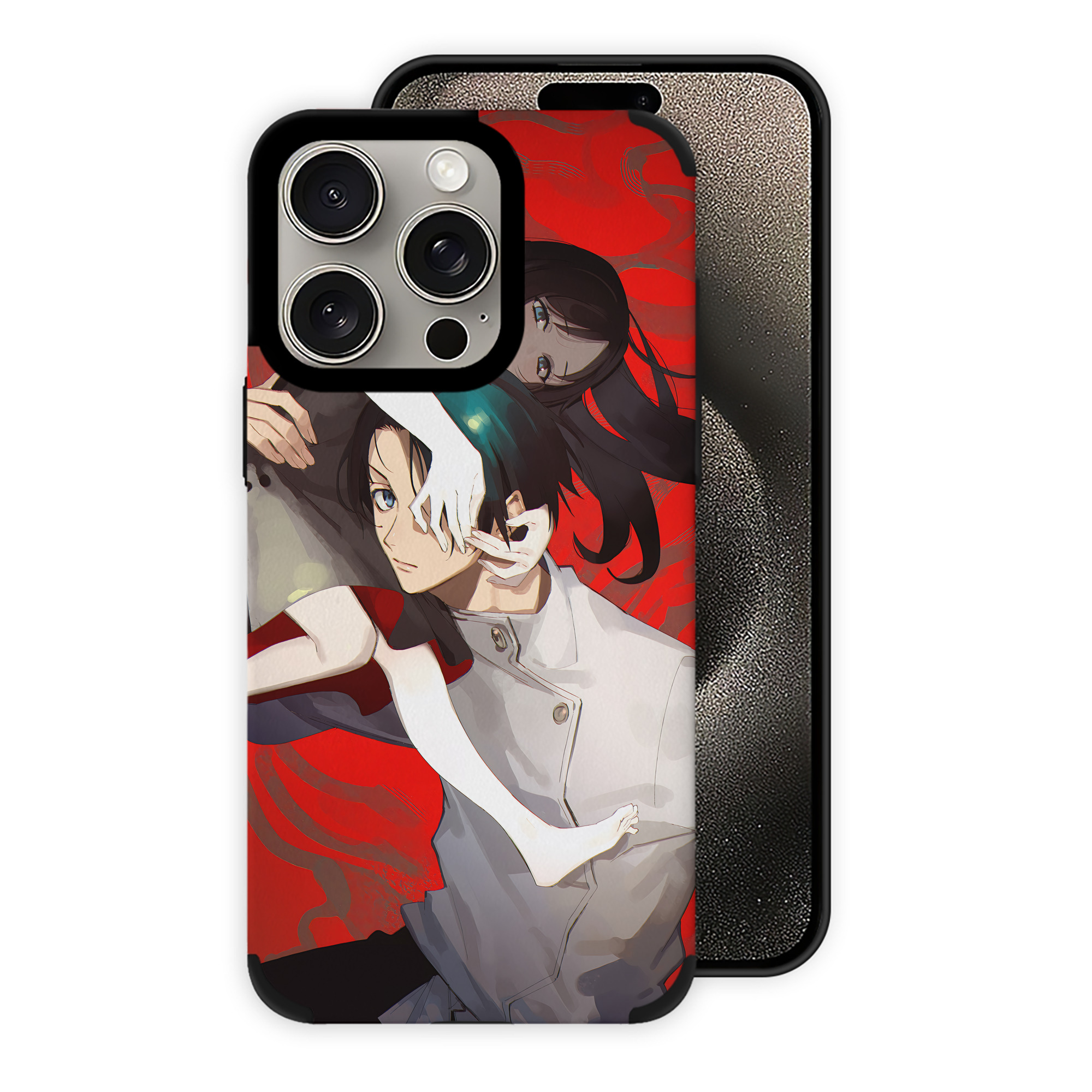 （画像用） 呪術廻戦 Jujutsu Kaisen 【iPhone15ProMax対応】 PUレザー スマホケース 耐衝撃＆黄変防止
