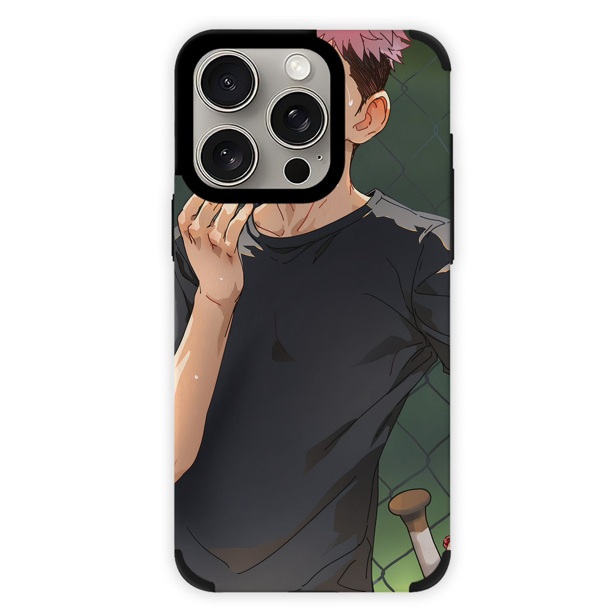 （画像用） 呪術廻戦 Jujutsu Kaisen 【iPhone15ProMax対応】 PUレザー スマホケース 耐衝撃＆黄変防止