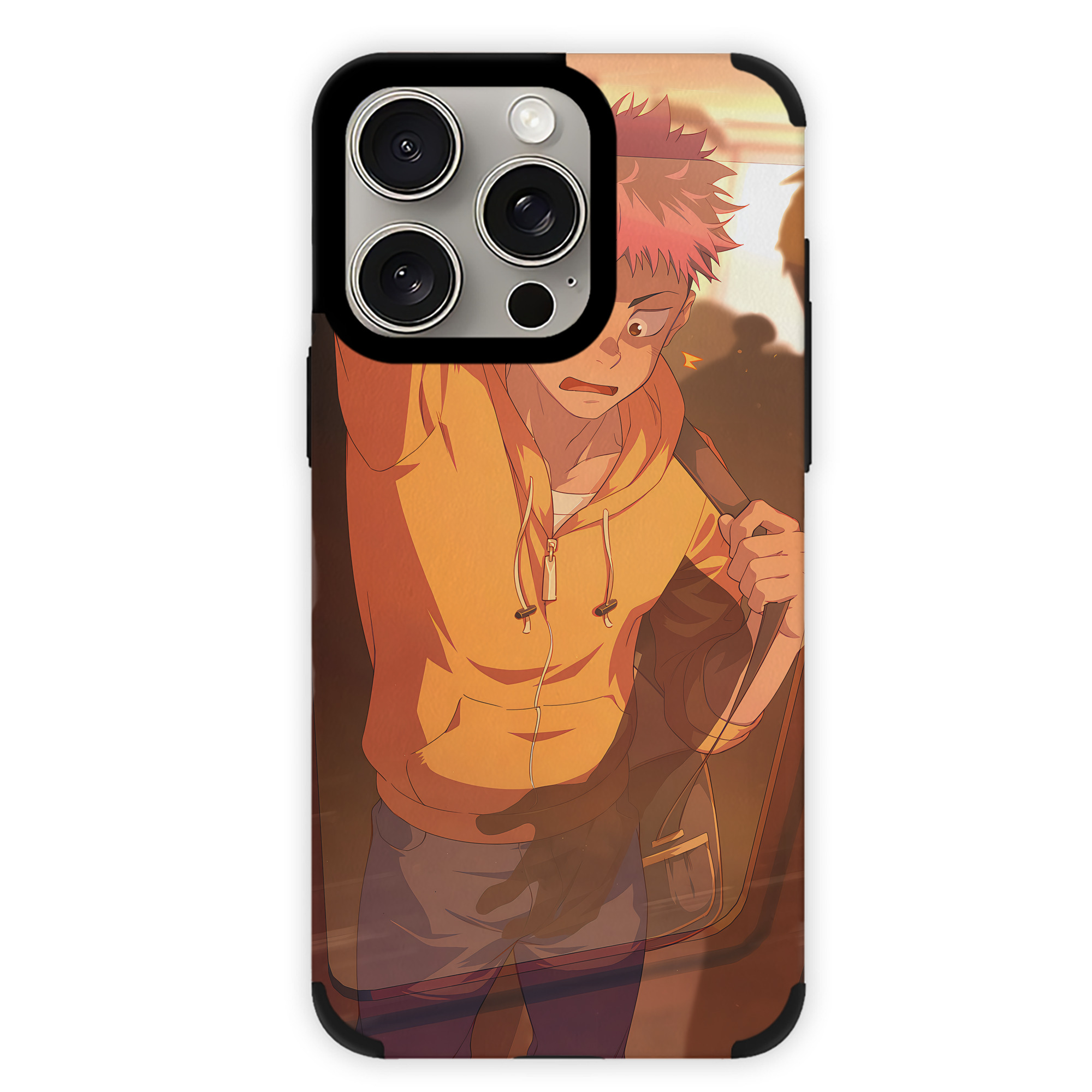 （画像用） 呪術廻戦 Jujutsu Kaisen 【iPhone15ProMax対応】 PUレザー スマホケース 耐衝撃＆黄変防止