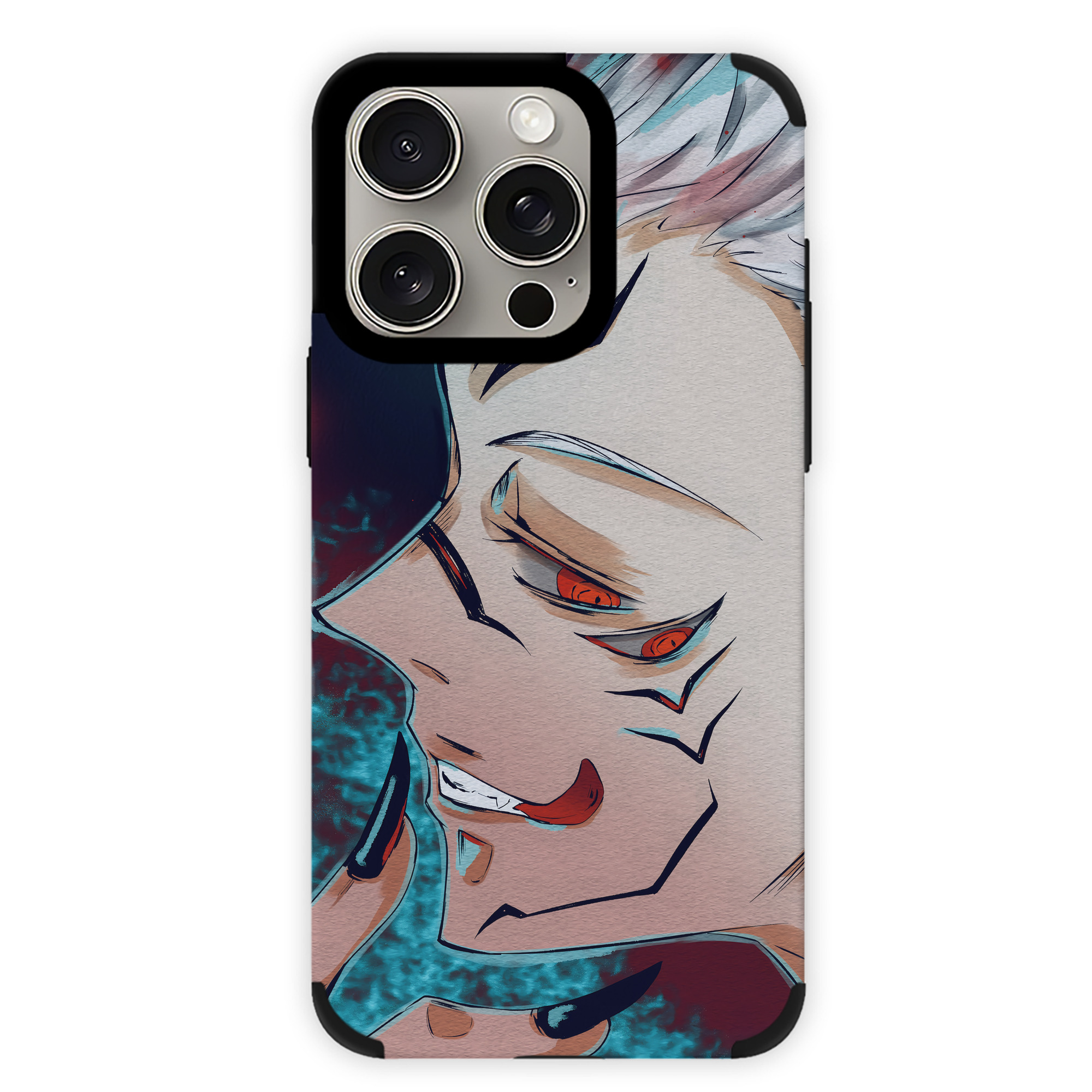 （画像用） 呪術廻戦 Jujutsu Kaisen 【iPhone15ProMax対応】 PUレザー スマホケース 耐衝撃＆黄変防止