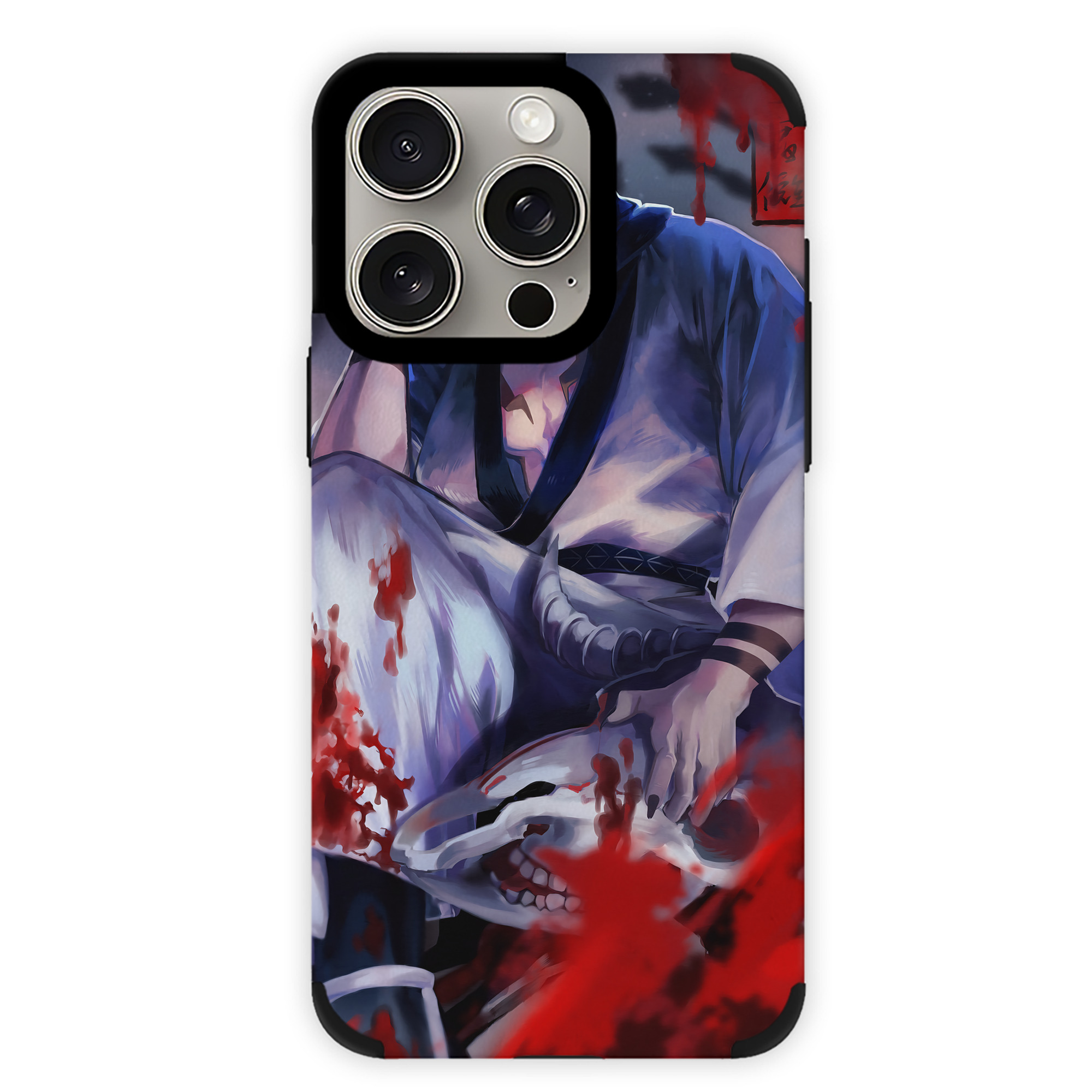 （画像用） 呪術廻戦 Jujutsu Kaisen 【iPhone15ProMax対応】 PUレザー スマホケース 耐衝撃＆黄変防止