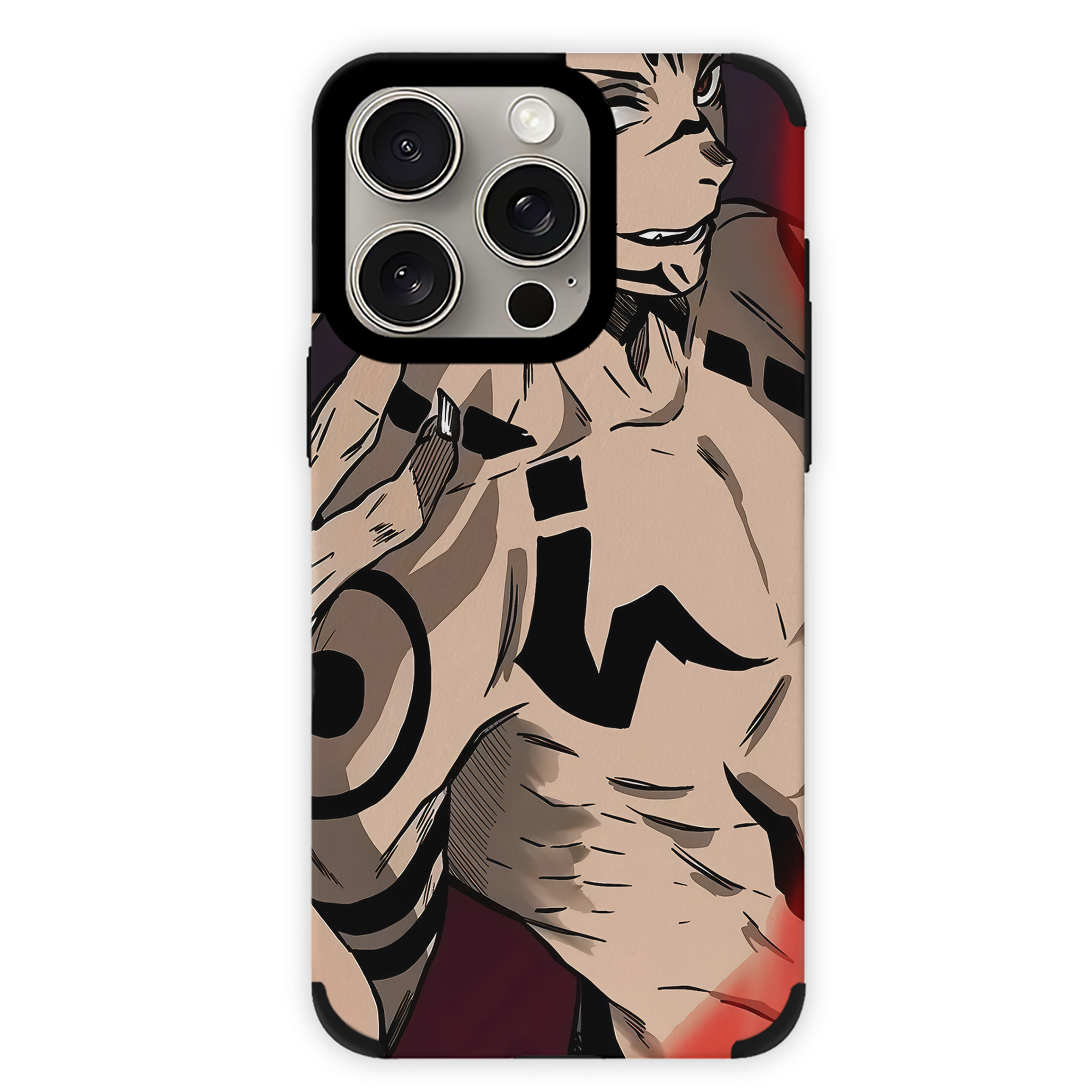 （画像用） 呪術廻戦 Jujutsu Kaisen 【iPhone15ProMax対応】 PUレザー スマホケース 耐衝撃＆黄変防止