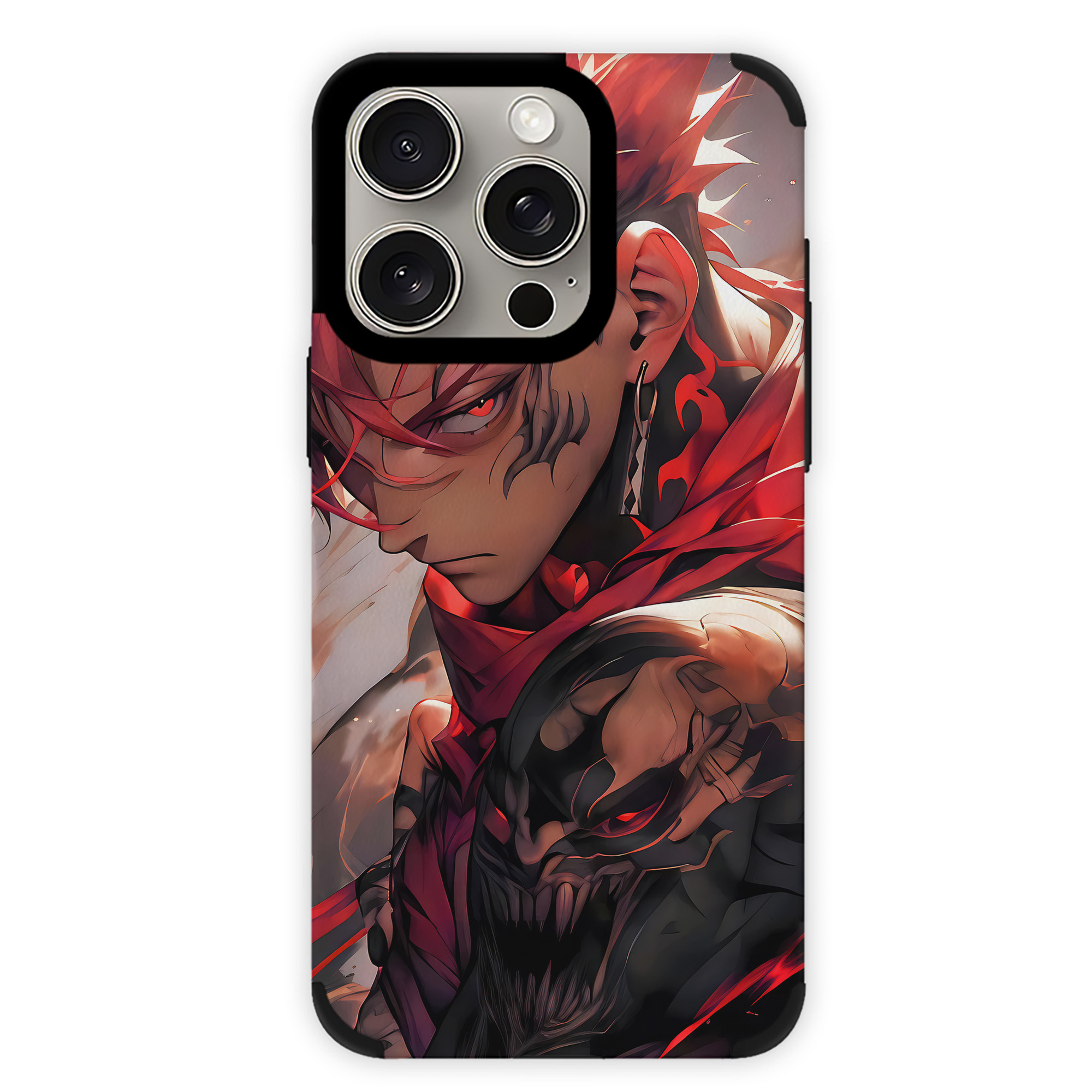（画像用） 呪術廻戦 Jujutsu Kaisen 【iPhone15ProMax対応】 PUレザー スマホケース 耐衝撃＆黄変防止