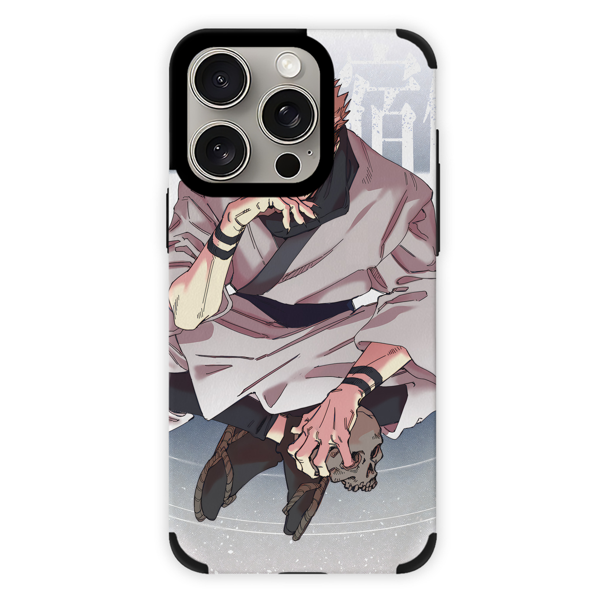 （画像用） 呪術廻戦 Jujutsu Kaisen 【iPhone15ProMax対応】 PUレザー スマホケース 耐衝撃＆黄変防止