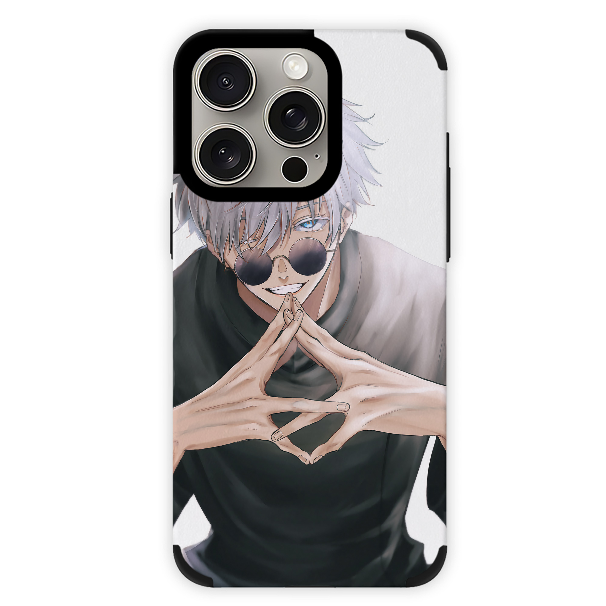 （画像用） 呪術廻戦 Jujutsu Kaisen 【iPhone15ProMax対応】 PUレザー スマホケース 耐衝撃＆黄変防止