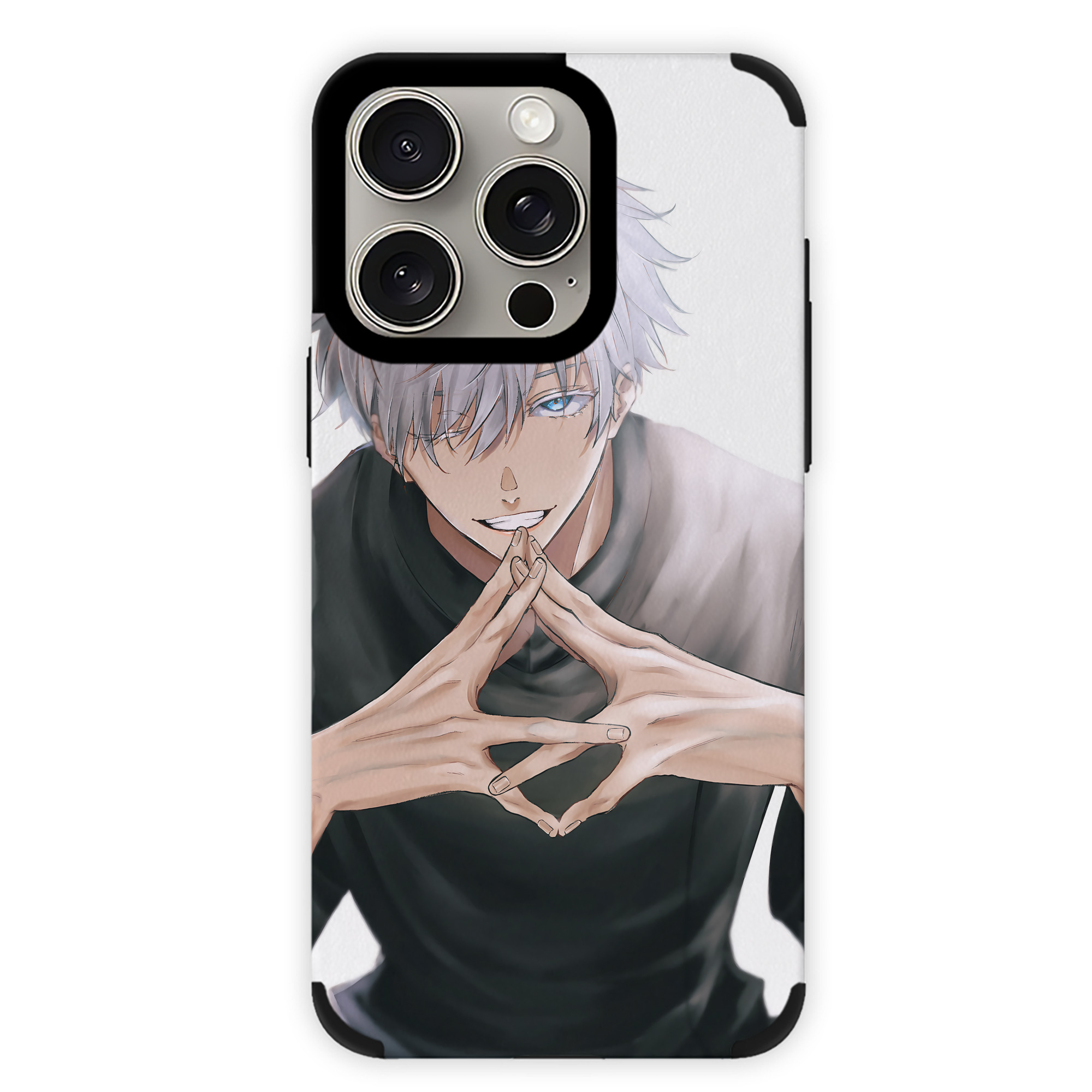 （画像用） 呪術廻戦 Jujutsu Kaisen 【iPhone15ProMax対応】 PUレザー スマホケース 耐衝撃＆黄変防止
