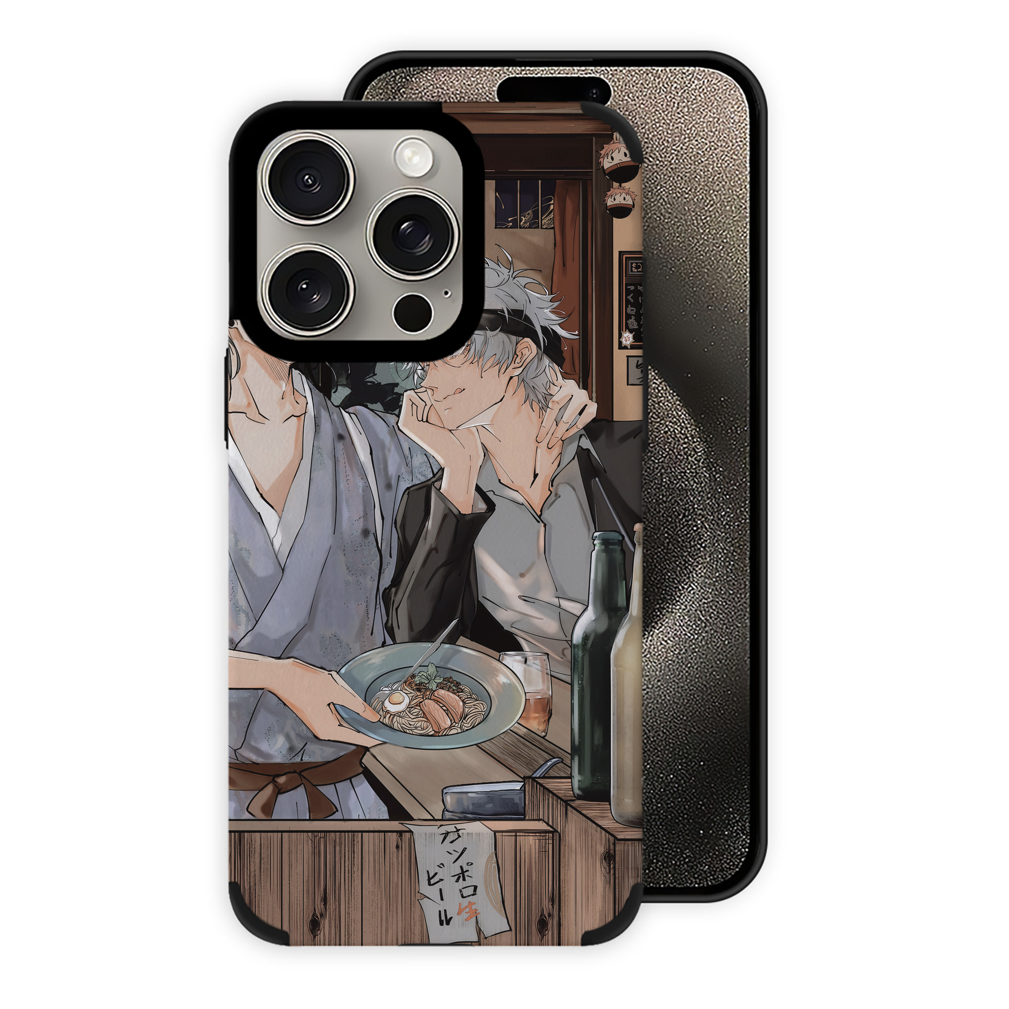 （画像用） 呪術廻戦 Jujutsu Kaisen 【iPhone15ProMax対応】 PUレザー スマホケース 耐衝撃＆黄変防止