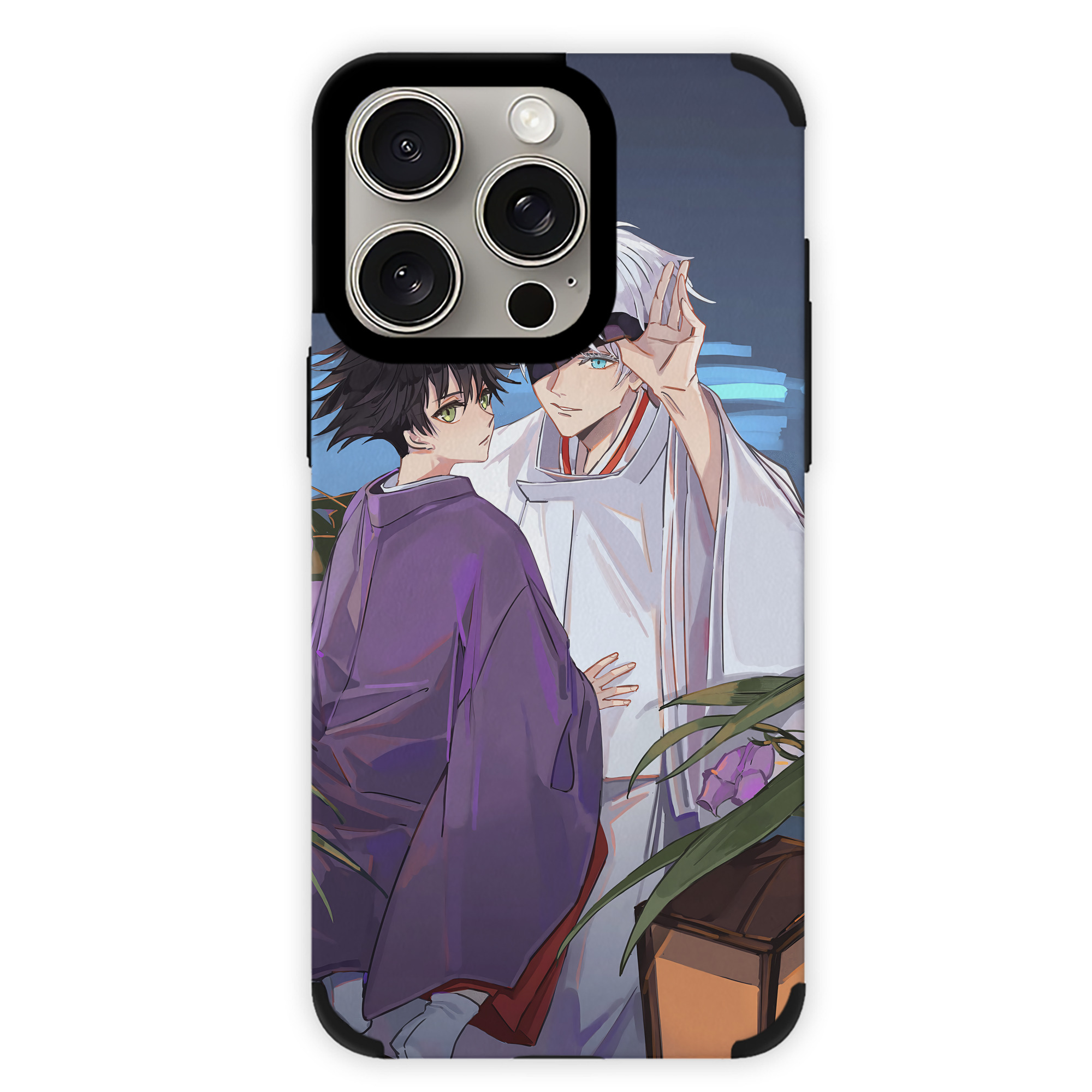 （画像用） 呪術廻戦 Jujutsu Kaisen 【iPhone15ProMax対応】 PUレザー スマホケース 耐衝撃＆黄変防止