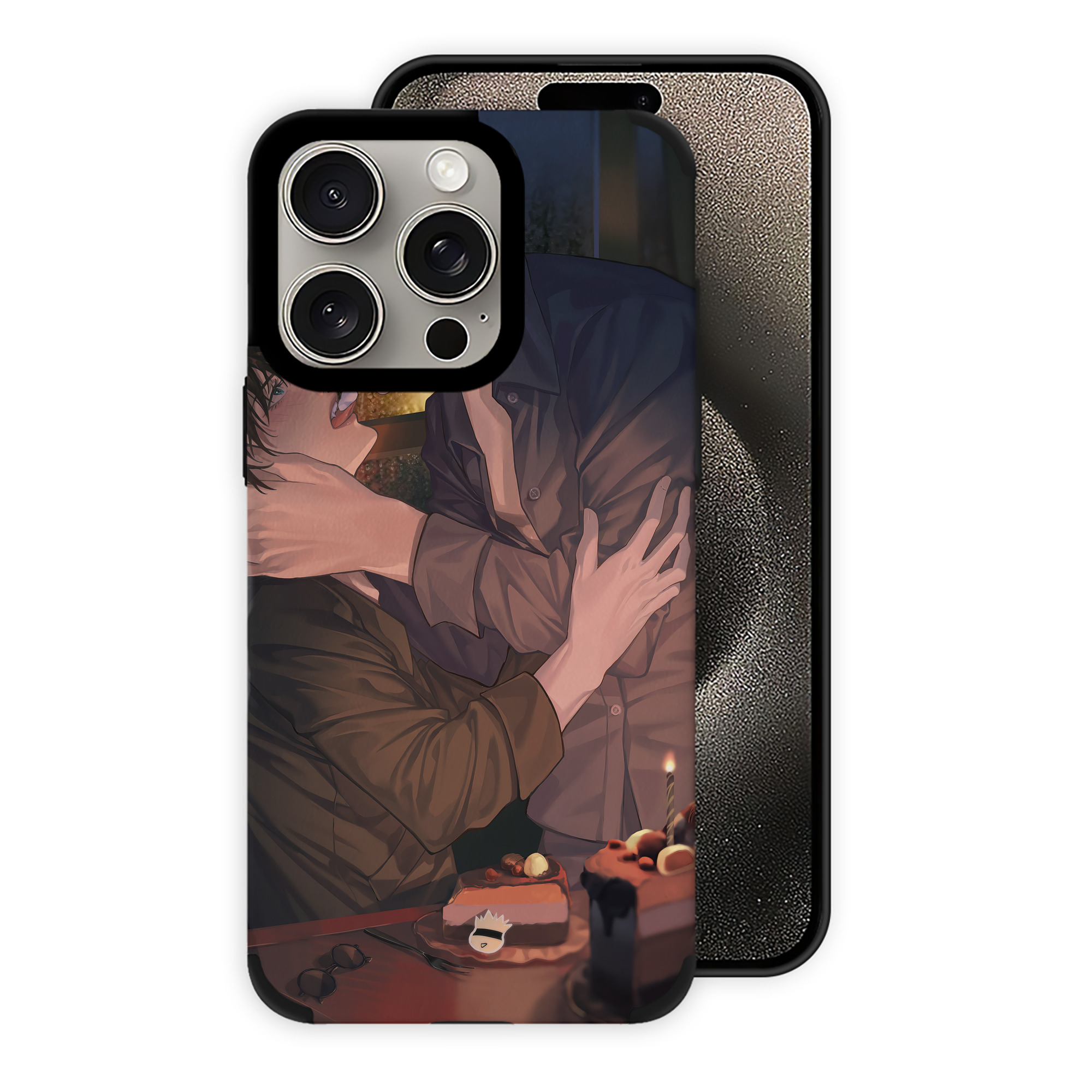 （画像用） 呪術廻戦 Jujutsu Kaisen 【iPhone15ProMax対応】 PUレザー スマホケース 耐衝撃＆黄変防止