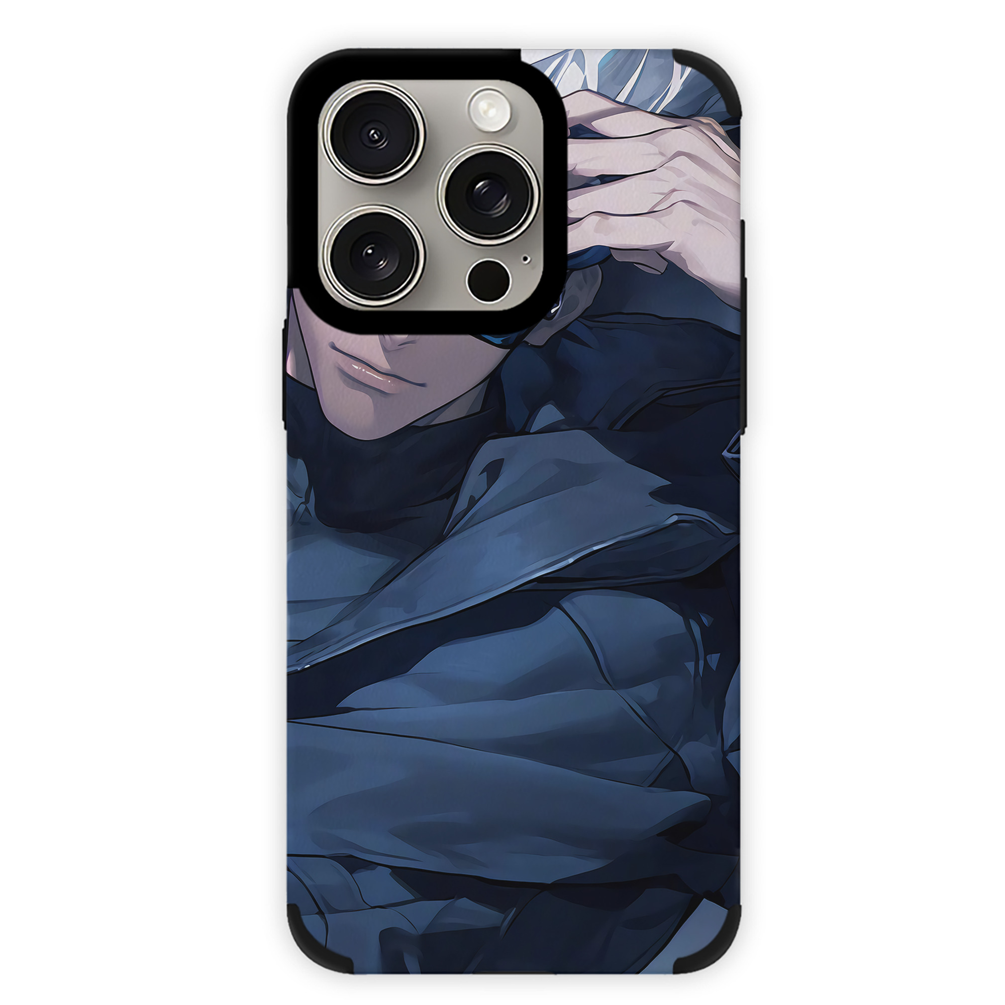 （画像用） 呪術廻戦 Jujutsu Kaisen 【iPhone15ProMax対応】 PUレザー スマホケース 耐衝撃＆黄変防止